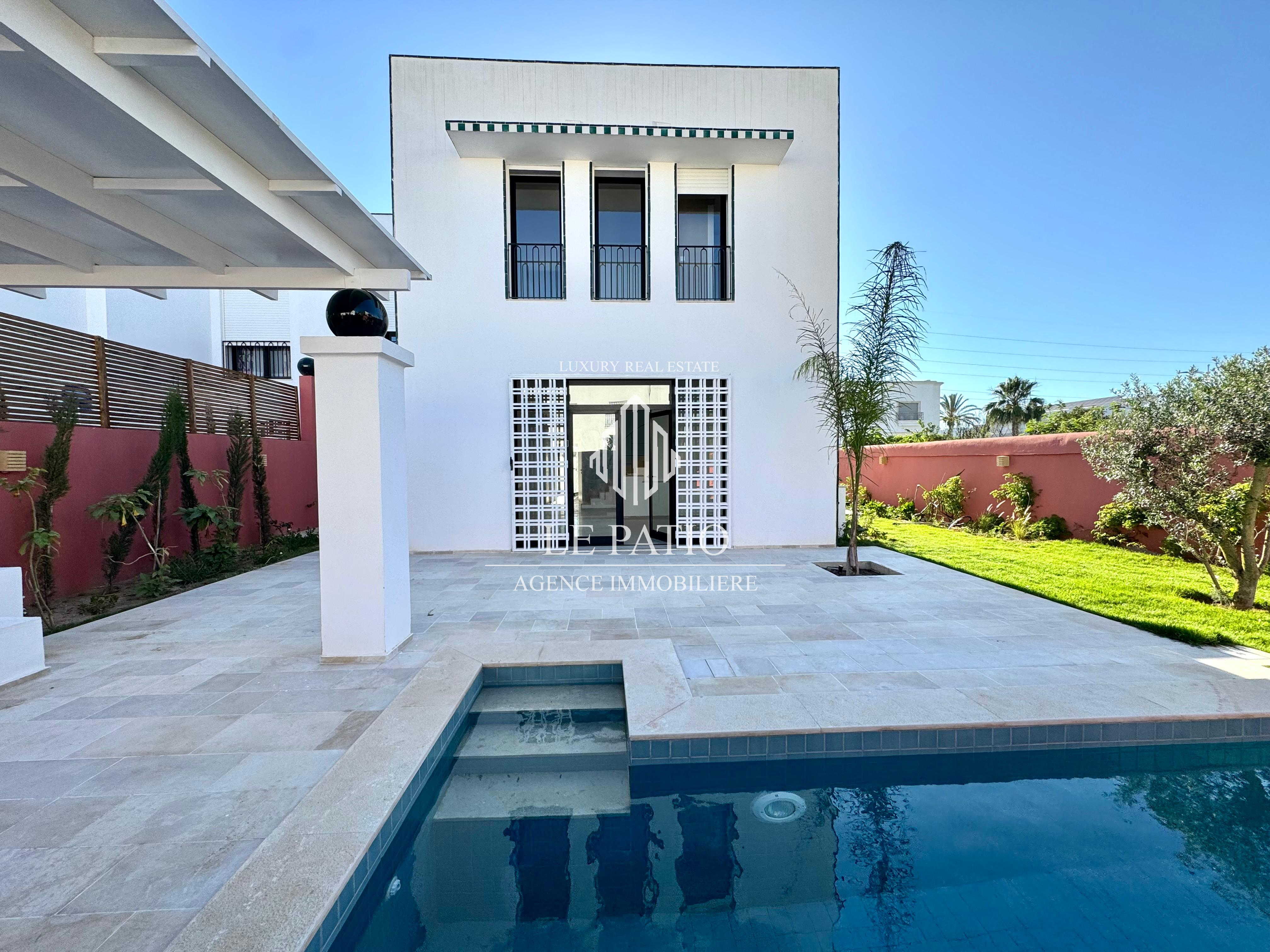 La Marsa&nbsp;Sidi Daoud&nbsp;Location&nbsp;Maisons&nbsp;Villa neuve avec piscine s5