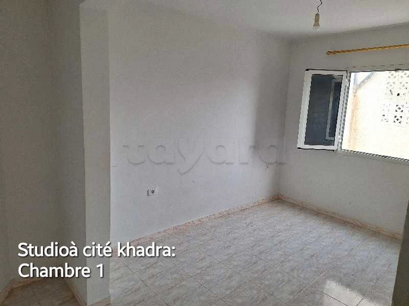Cite El Khadra Cite El Khadra Location Appart. 2 pices Studio 2 pieces  a la cit el khadhra wb4113