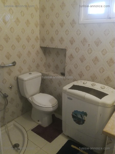 El Omrane El Omrane Location Appart. 3 pices Hall 3 propre meuble avec terrasse a franceville