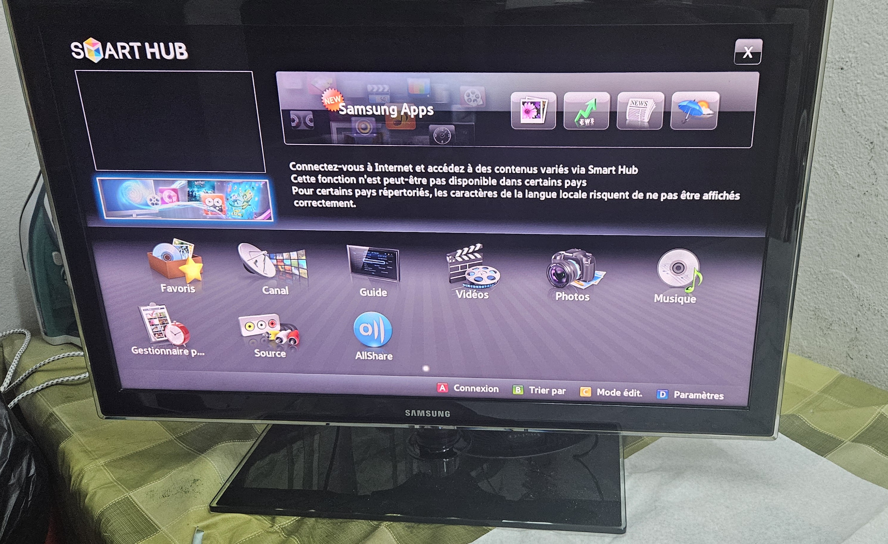 Le Bardo Le Bardo Tlviseur Tl. LED Samsung 32