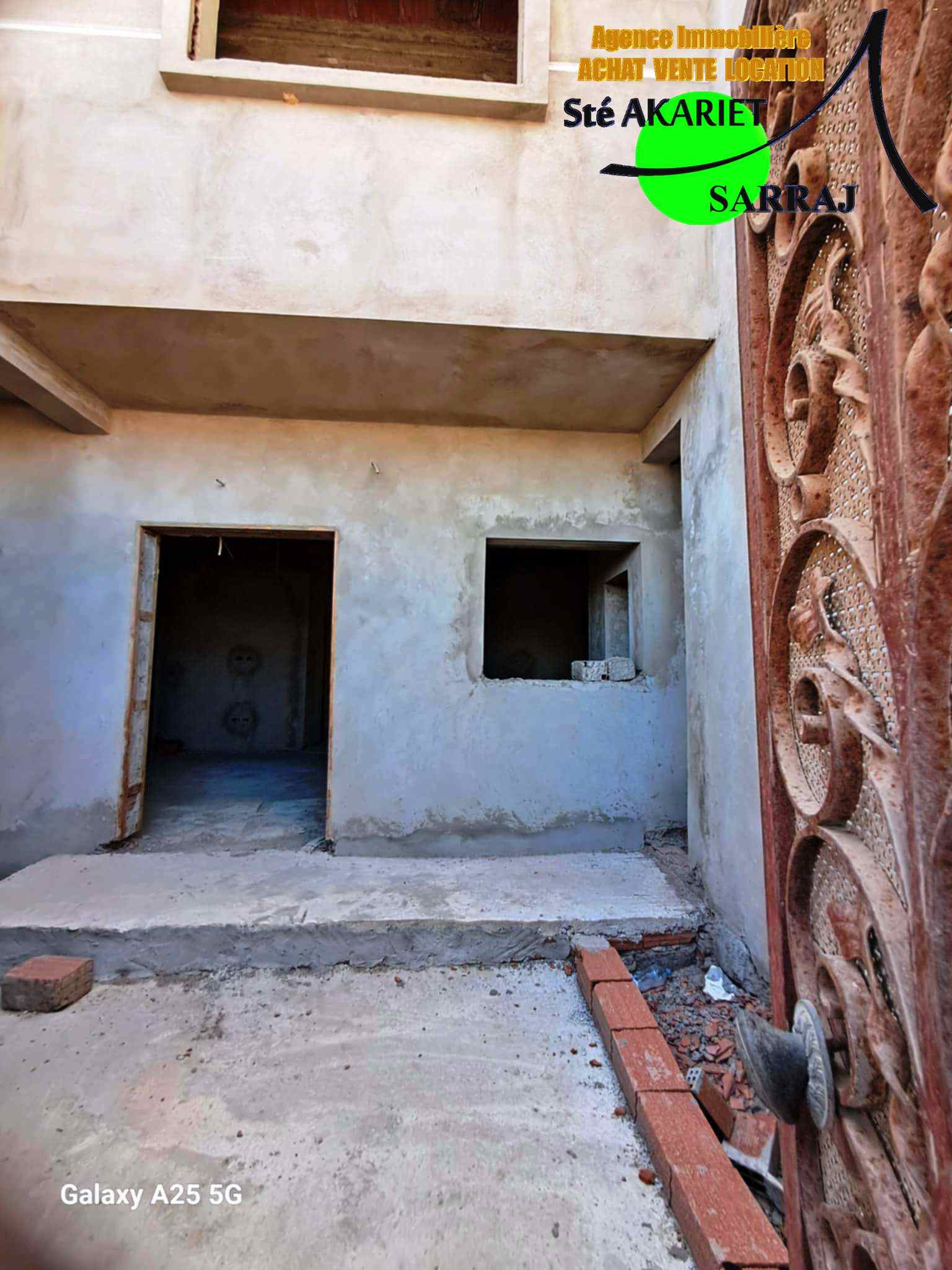 Hammam Sousse Hammam Sousse Gharbi Vente Maisons Villa et 2 tages inachev  hammem sousse ghrabi