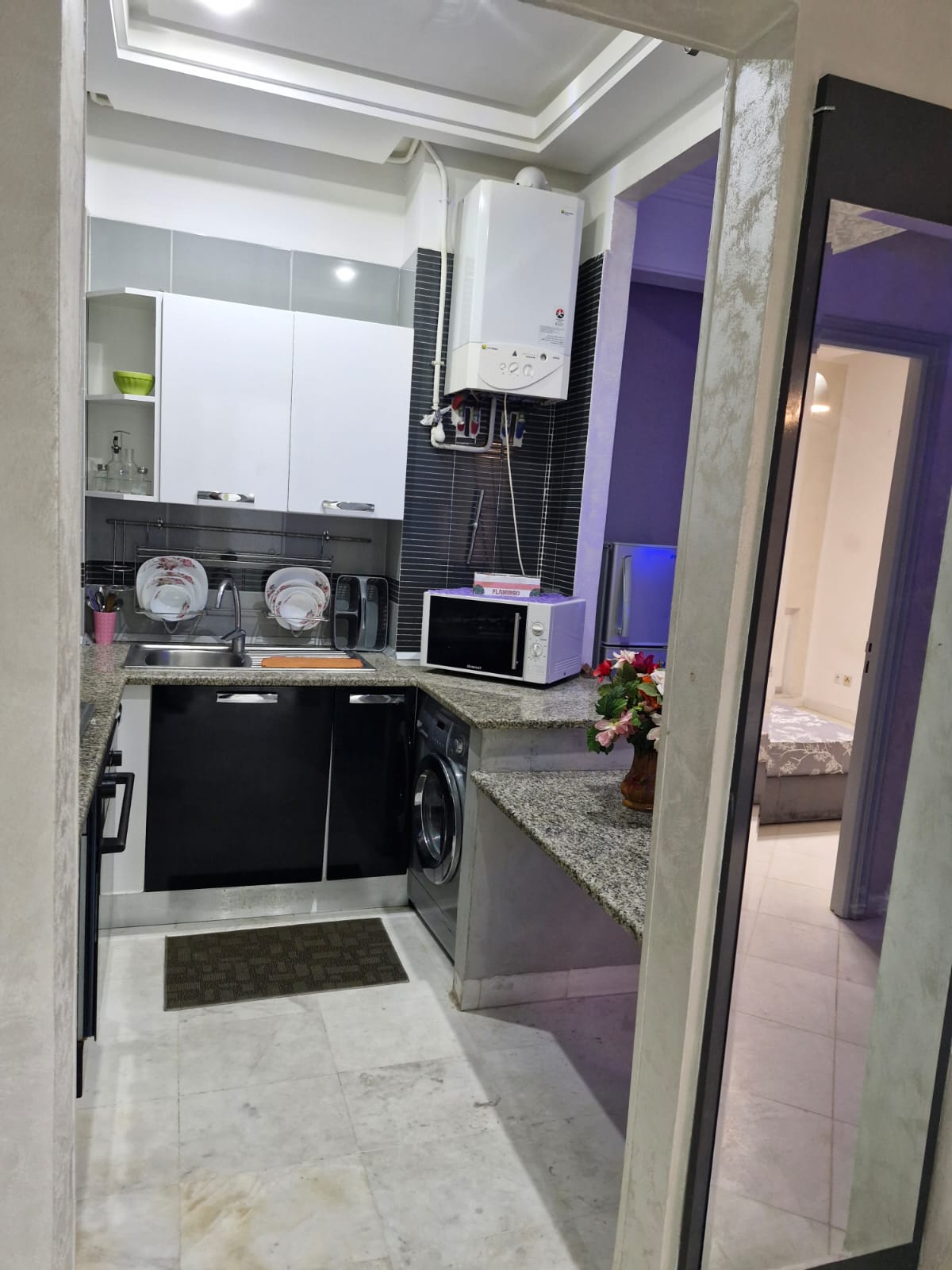 La Marsa&nbsp;Berge Du Lac&nbsp;Location&nbsp;Appart. 2 pi�ces&nbsp;Rbnb s1 haut standing au lac 2