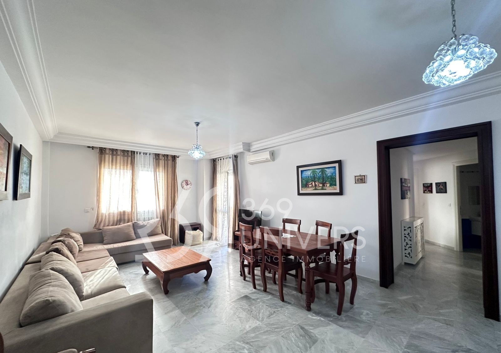 La Marsa&nbsp;Berge Du Lac&nbsp;Location&nbsp;Appart. 2 pi�ces&nbsp;Appartement meubl� au lac 2 ref ra147