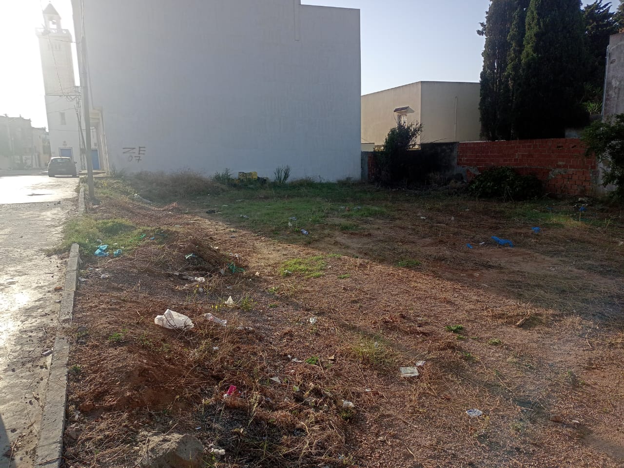 Ghar El Melh Ghar El Melh Terrain Terrain nu Terrain avec papiers en rgle idal pour villa
