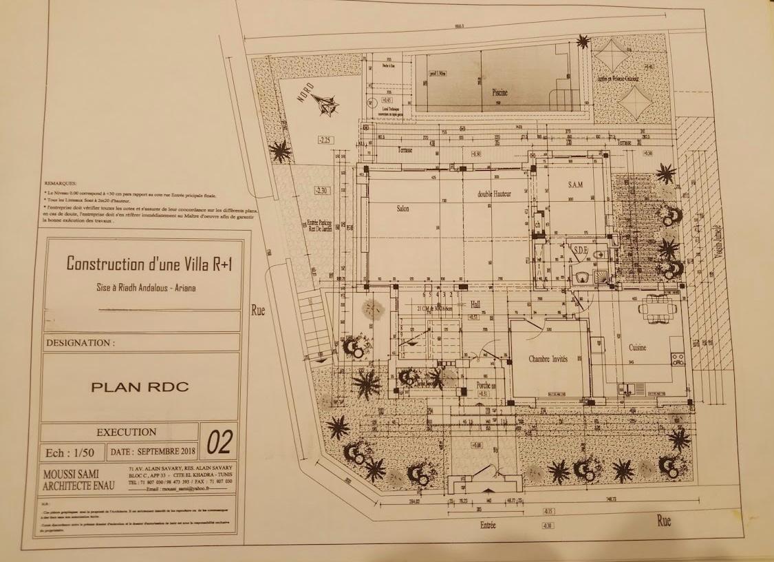 Ariana Ville Riadh Landlous Vente Autre Villa inacheve  riadh andalous