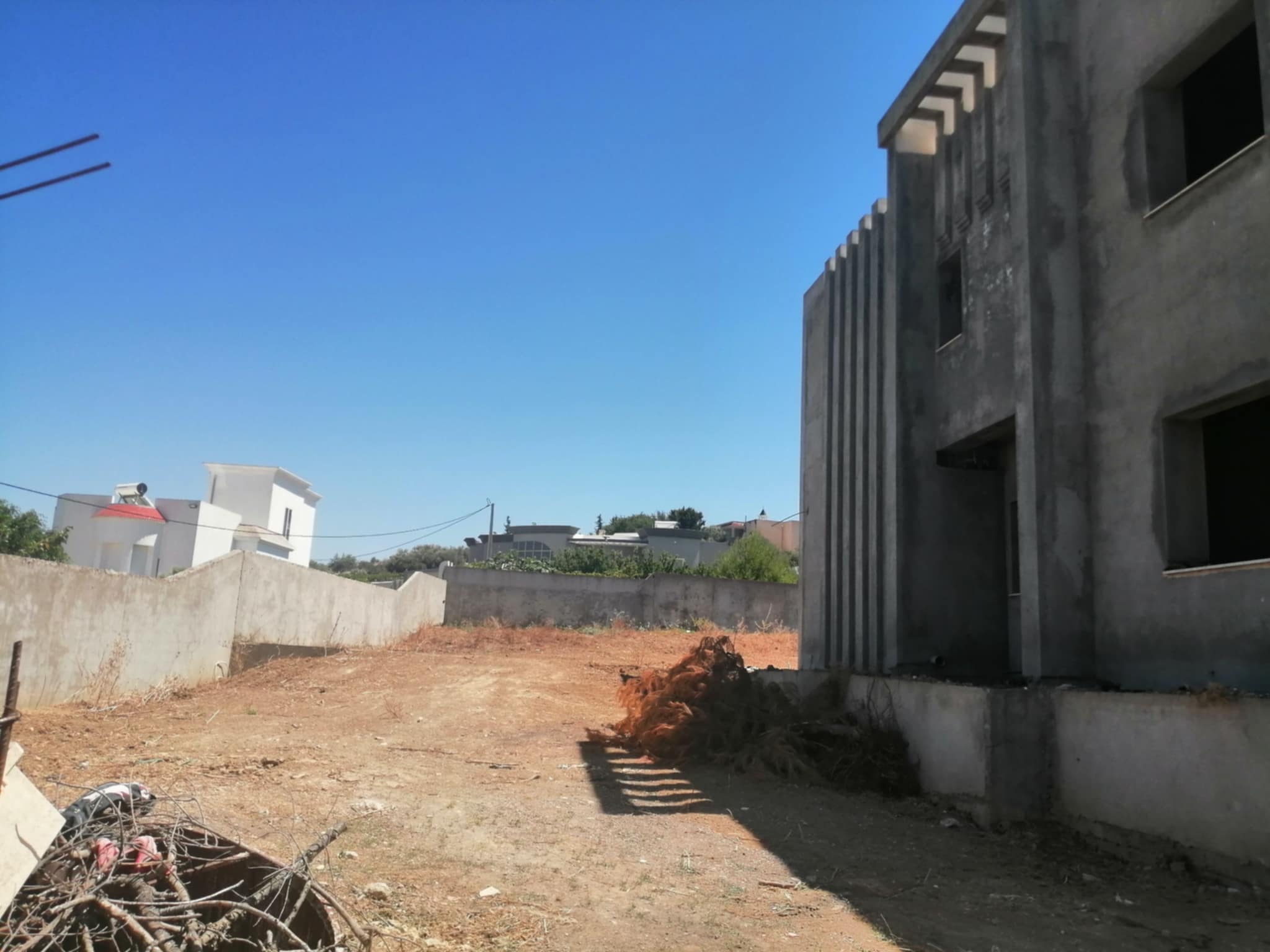 Mannouba La Mannouba Vente Maisons Terrain2500mc couvert630mc