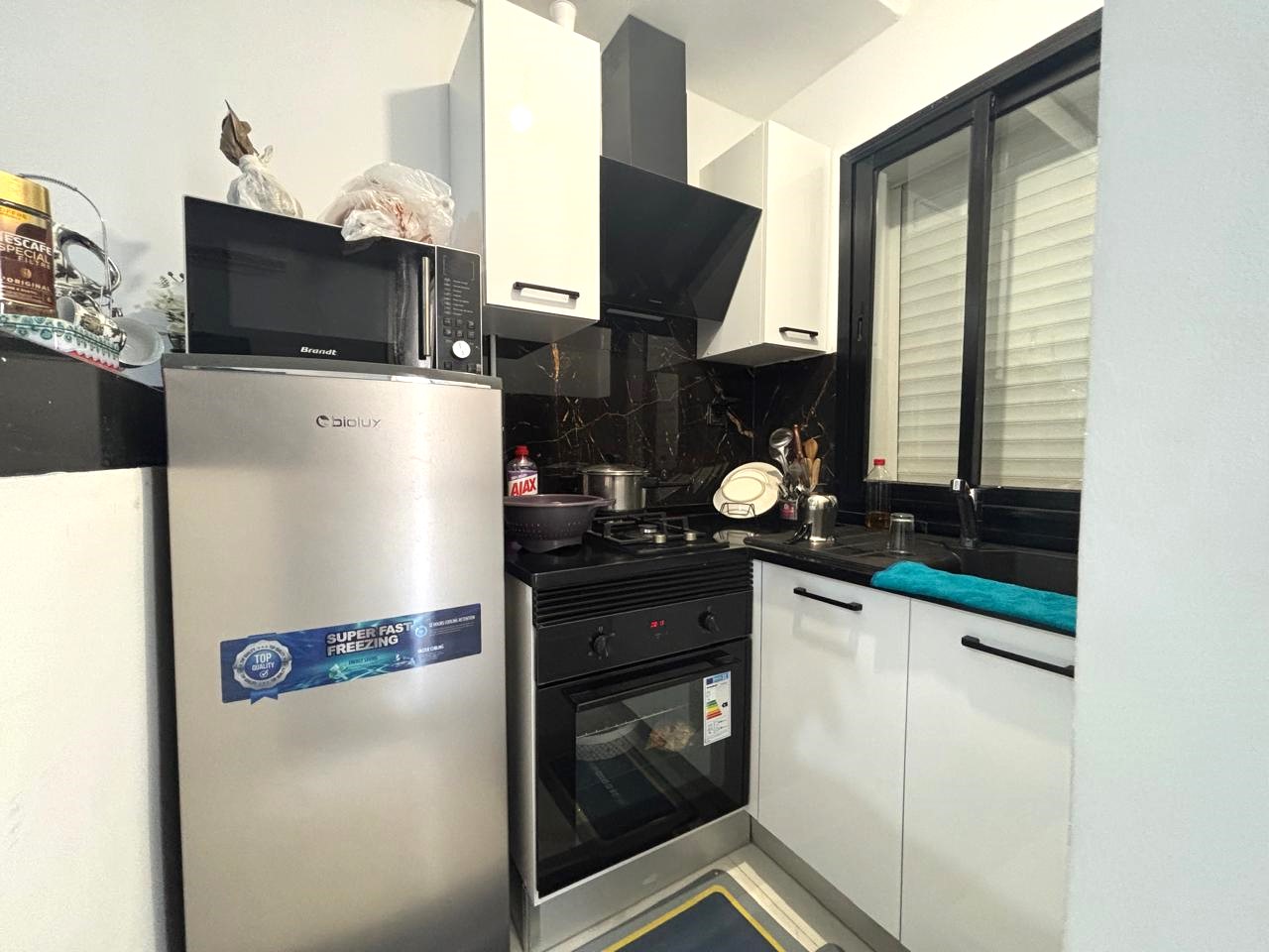 La Marsa&nbsp;El Aouina&nbsp;Location&nbsp;Appart. 2 pi�ces&nbsp;Appt s1 meubl� � cit� les palmeraies aouina