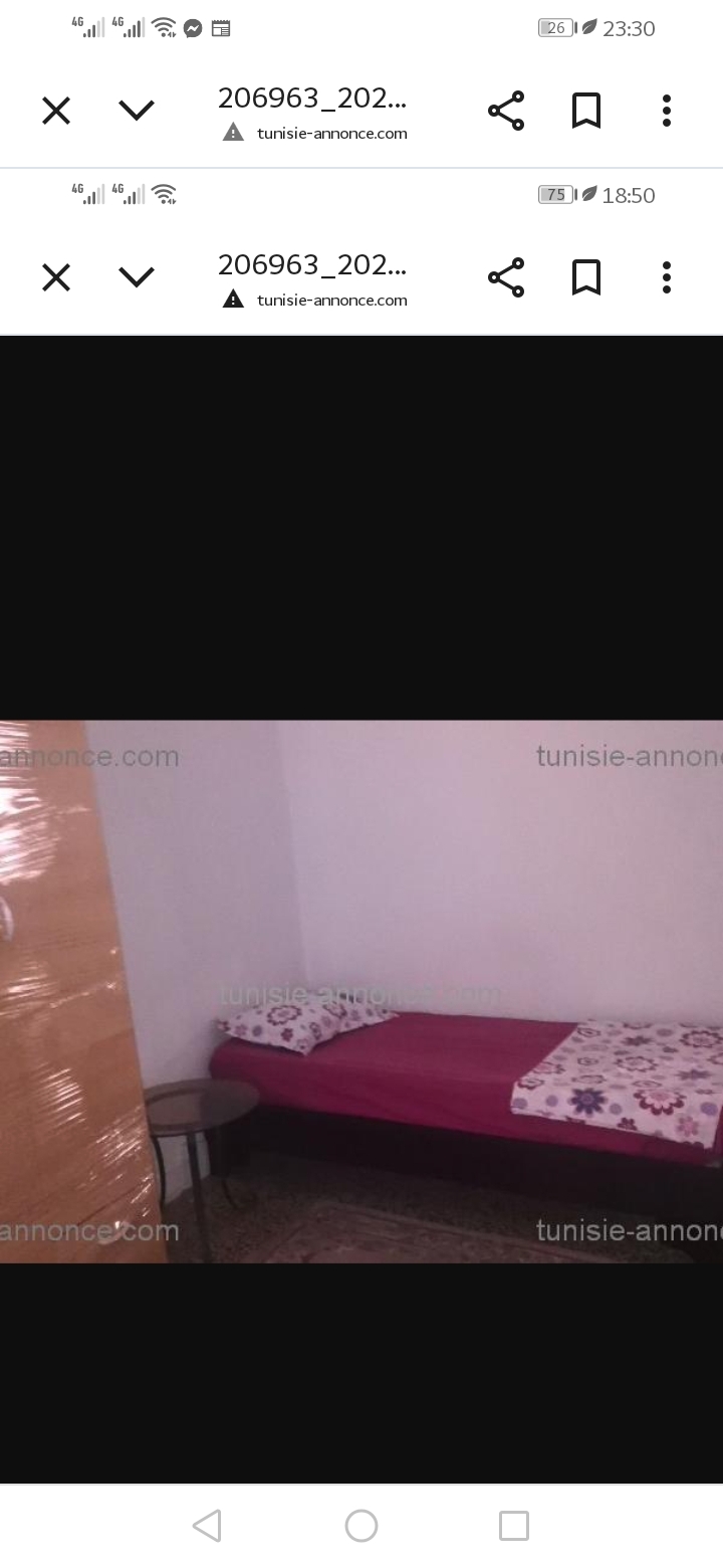Location Appart. 1 pice