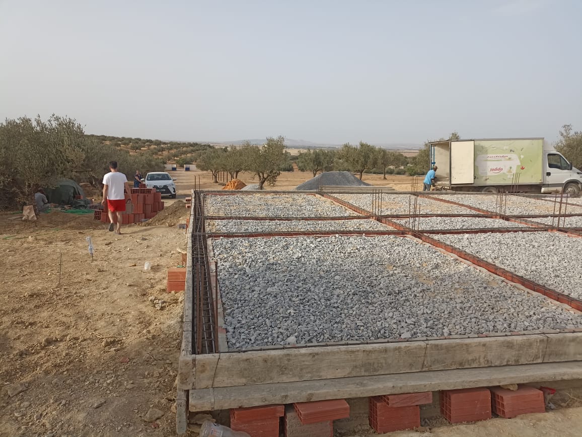 Bir Mcherga Sminja Terrain Terrain agricole 2 hectares 200 oliviers