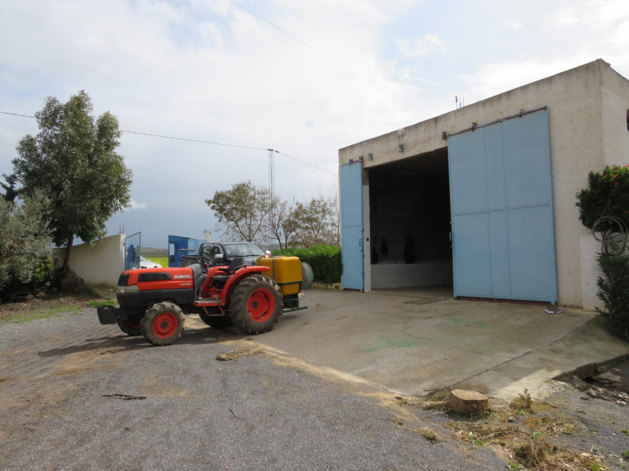 Bir Mcherga&nbsp;Boucha&nbsp;Terrain&nbsp;Terrain agricole&nbsp;Belle ferme 7 hectares villa haute standing