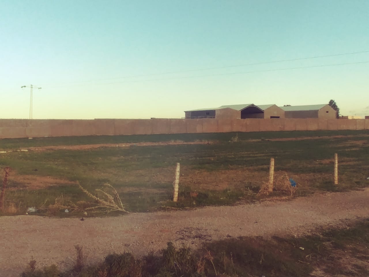 Bir Mcherga Ain El Asker Terrain Terrain agricole 12 hectares nu 32 km de tunis