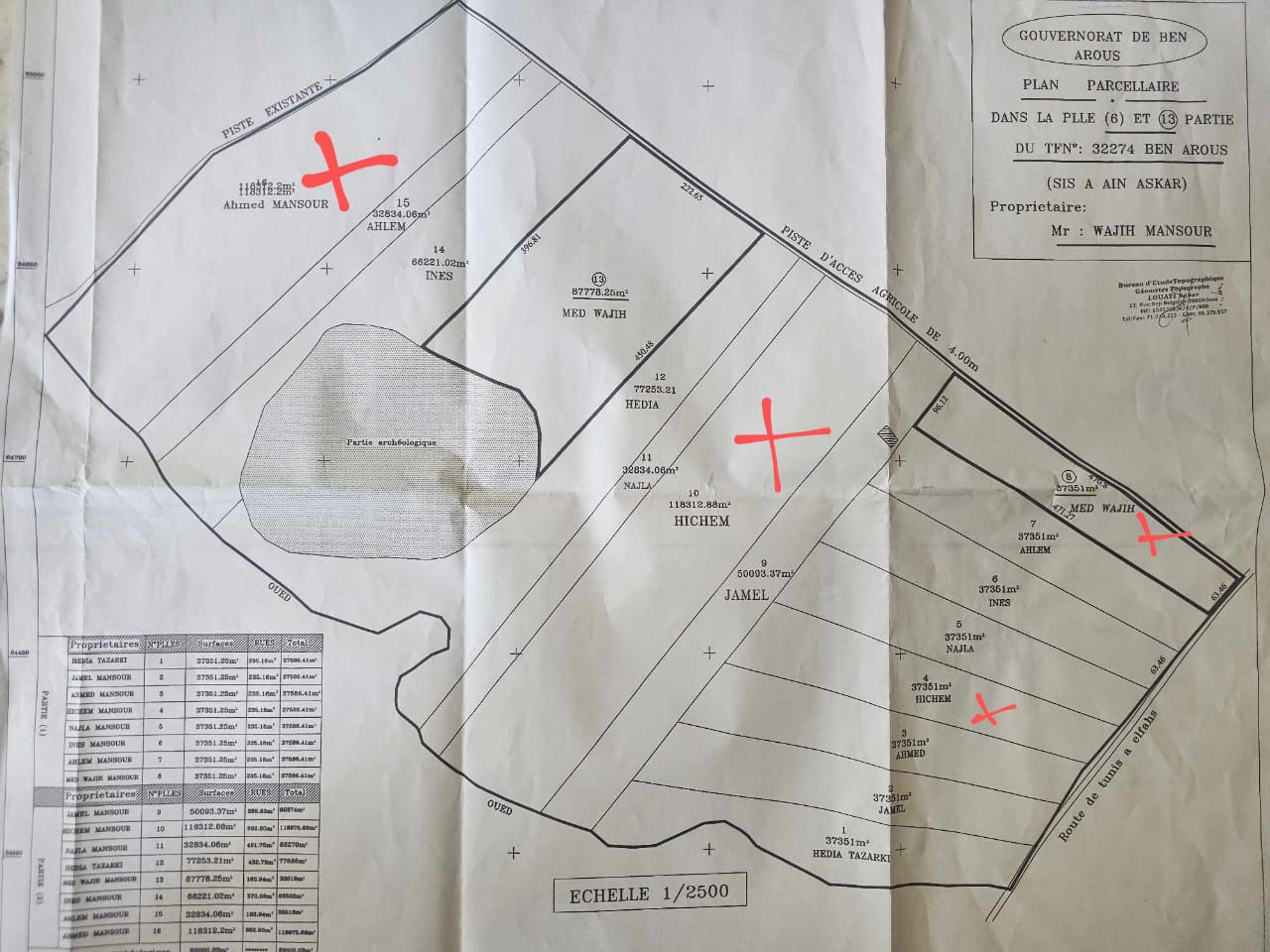 Bir Mcherga Ain El Asker Terrain Terrain agricole 12 hectares nu 32 km de tunis
