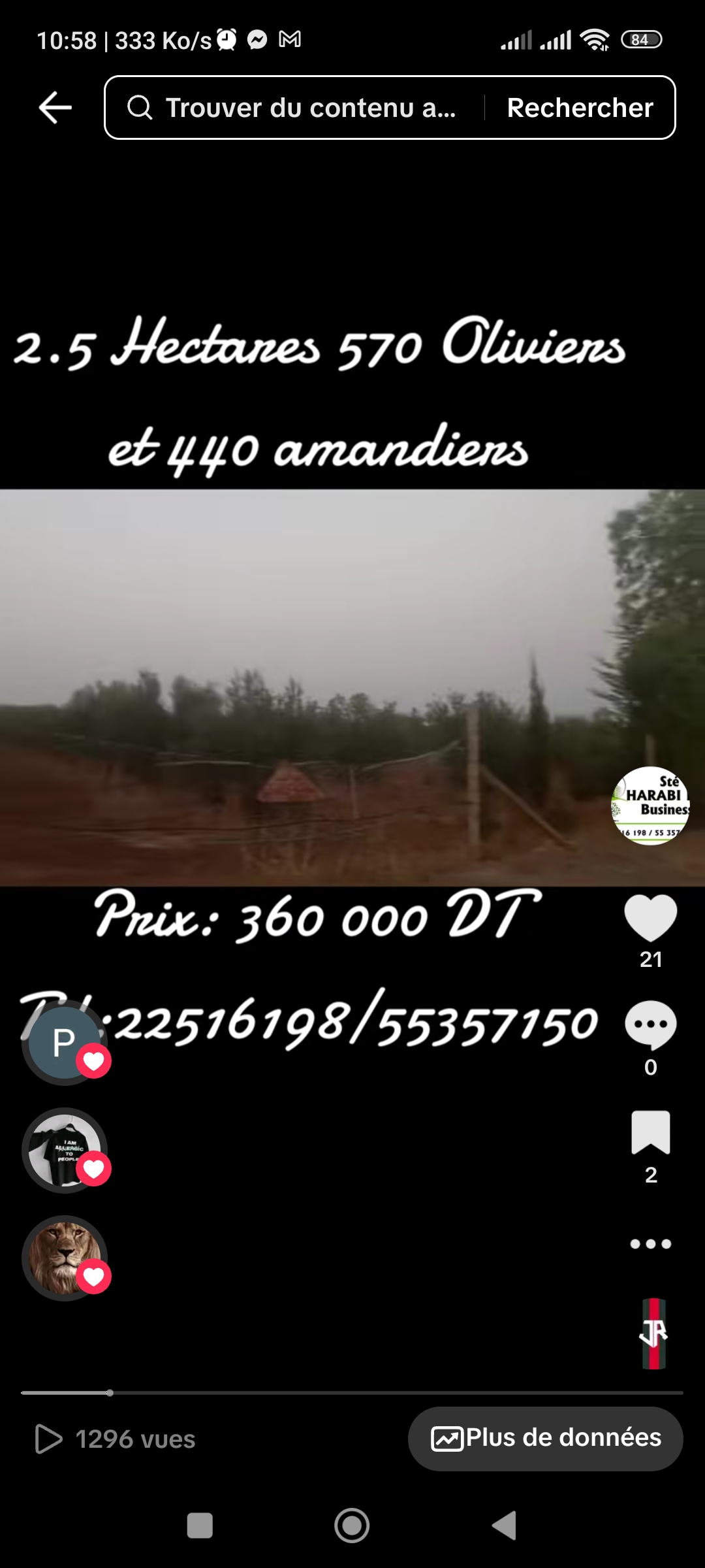 Terrain&nbsp;Terrain agricole