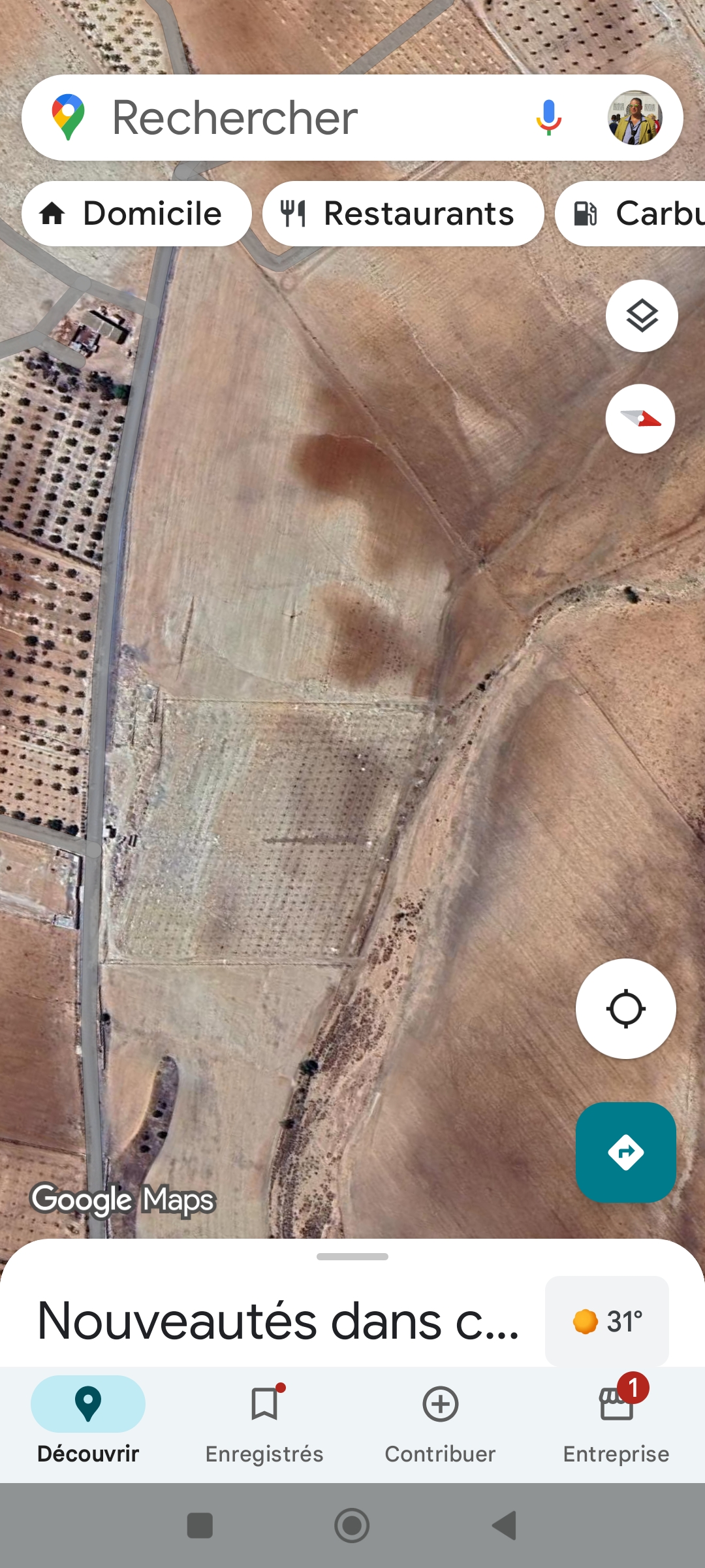 Bir Mcherga Bir Mcherga Terrain Terrain agricole 3 hectares et 2 500 mtres a mnagaa