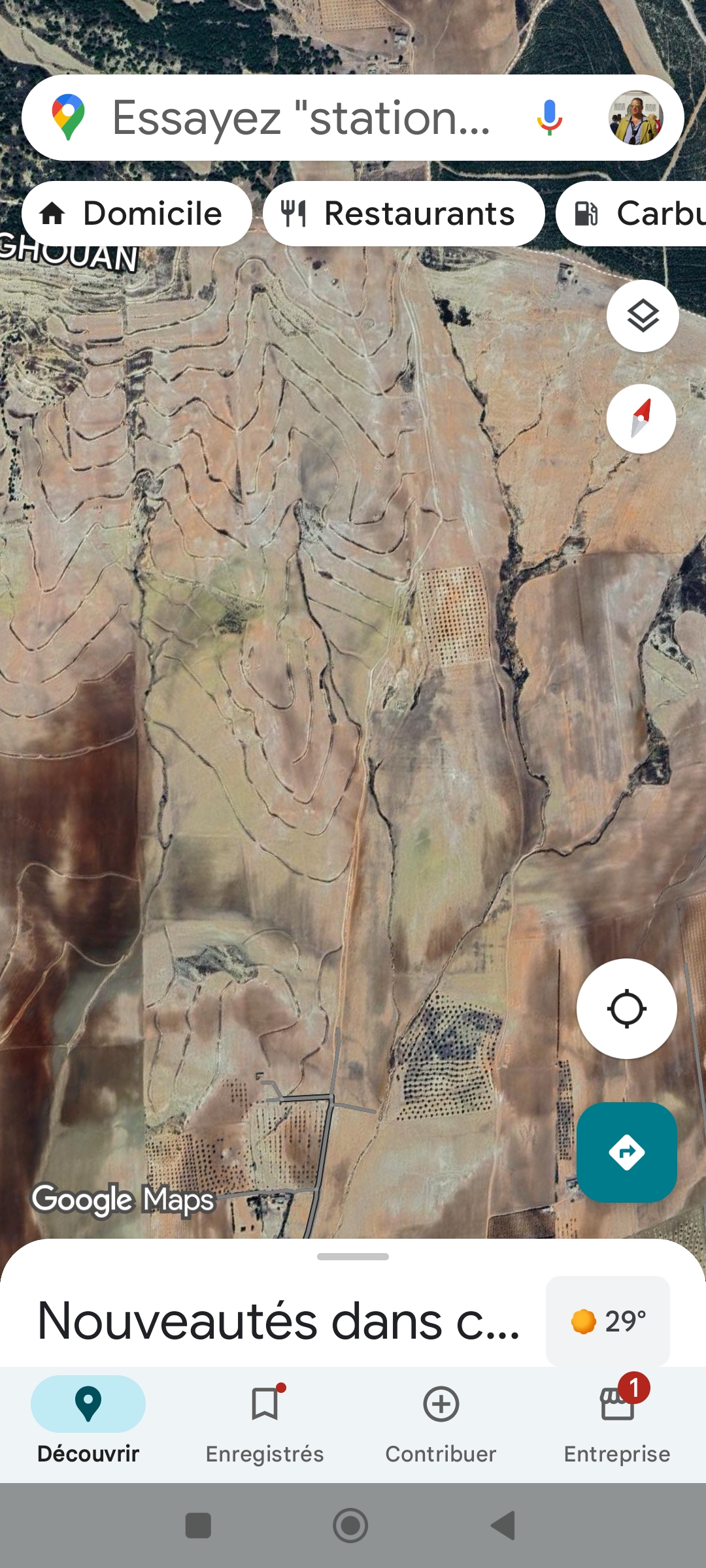 Bir Mcherga Boucha Terrain Terrain agricole 110hectares nu a boucha 50km de tunis