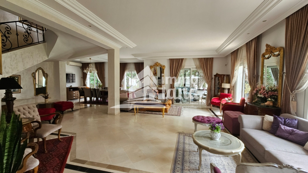 La Soukra&nbsp;Chotrana 2&nbsp;Location&nbsp;Maisons&nbsp;Villa s7 sur deux niveaux � la soukra