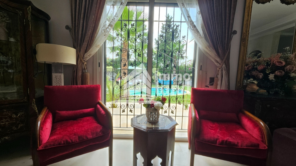 La Soukra&nbsp;Chotrana 2&nbsp;Location&nbsp;Maisons&nbsp;Villa s7 sur deux niveaux � la soukra