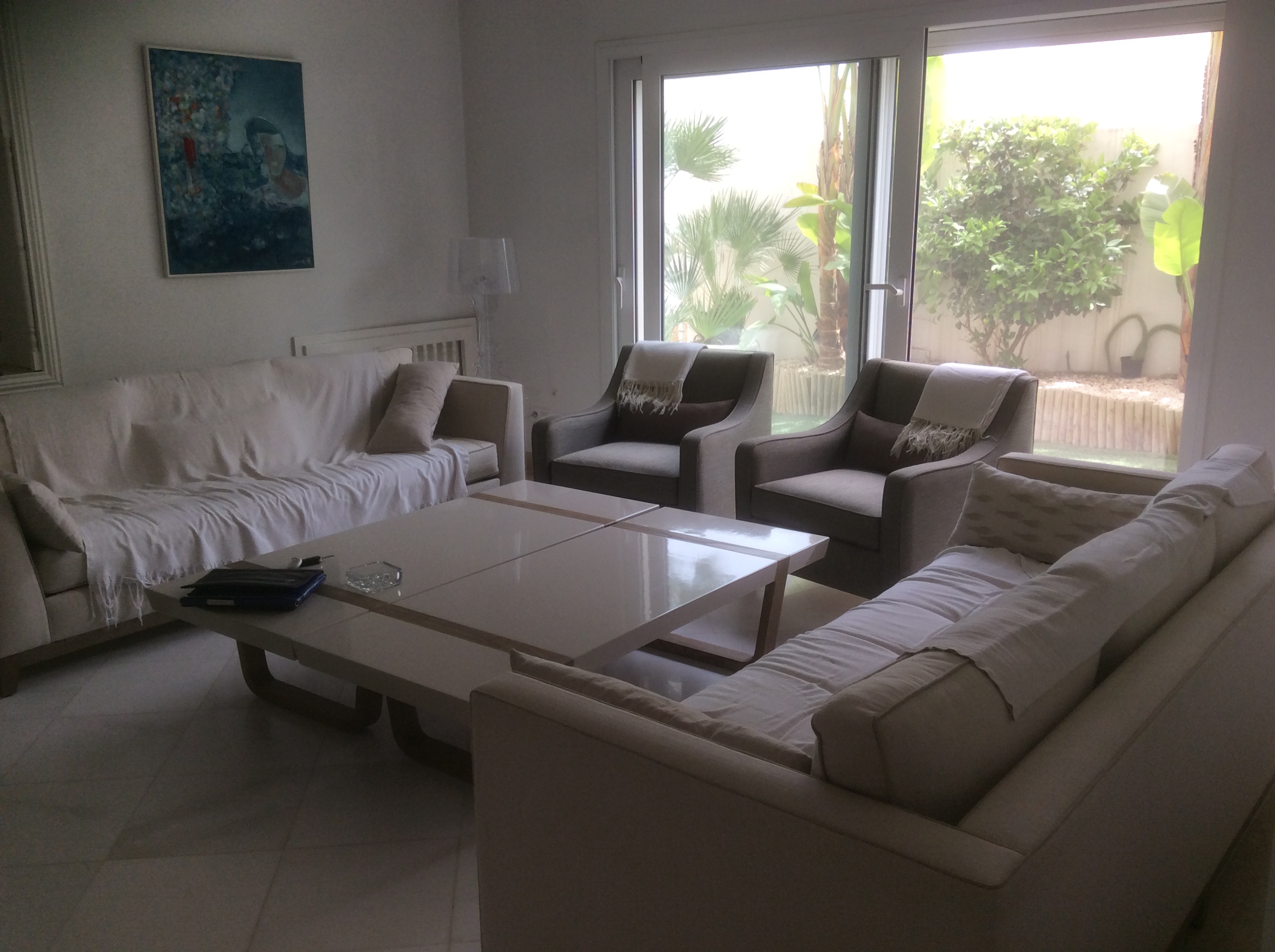 La Marsa&nbsp;Gammart&nbsp;Location&nbsp;Maisons&nbsp;Vue port magnifique villa meubl�e neuf