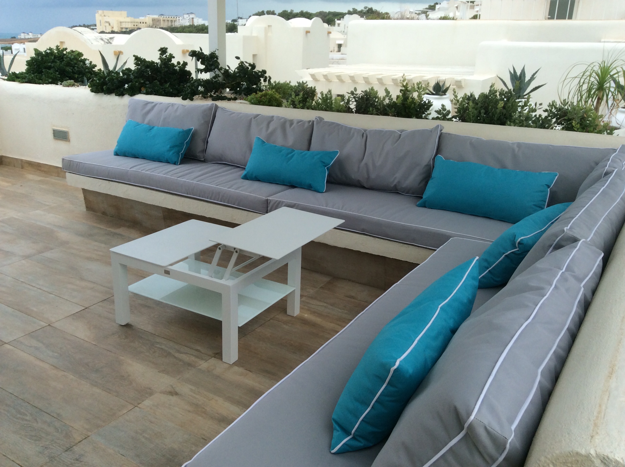 La Marsa&nbsp;Gammart&nbsp;Location&nbsp;Maisons&nbsp;Vue port magnifique villa meubl�e neuf