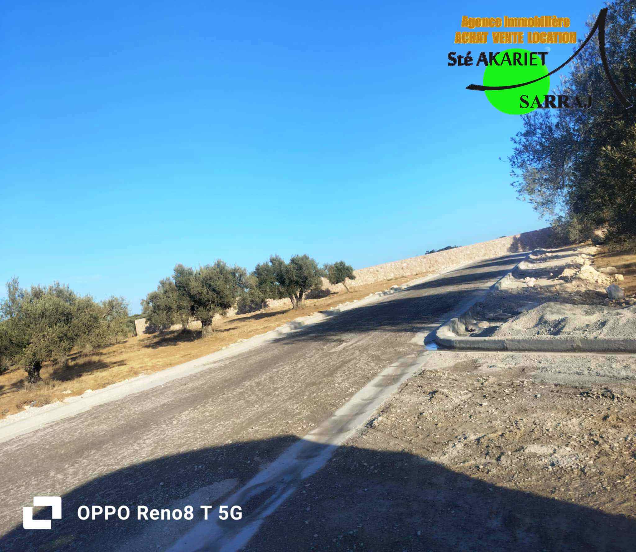 Akouda&nbsp;Chatt Meriem&nbsp;Terrain&nbsp;Terrain nu&nbsp;Des terrains � partir 750m jusqu'� 1000m � rmila