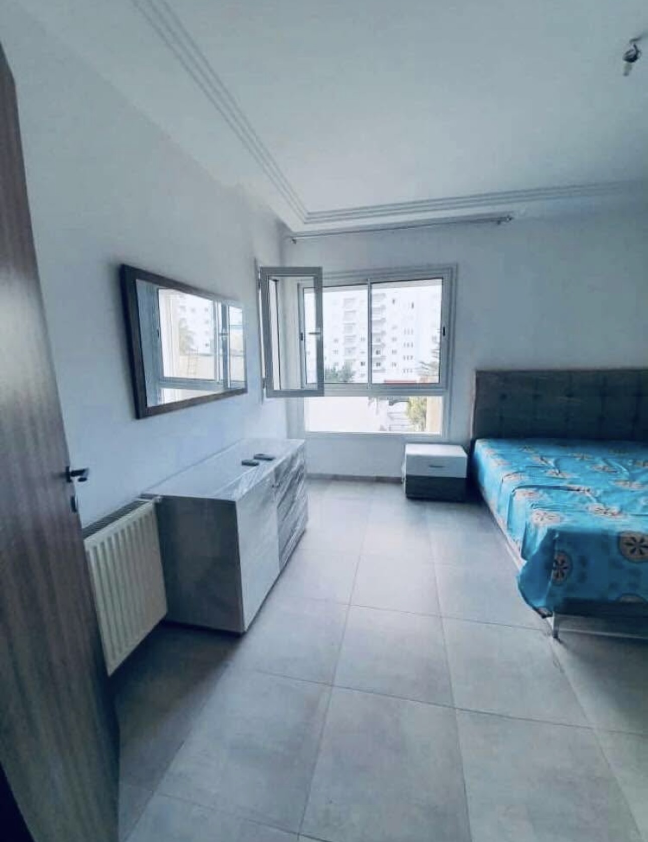 Ariana Ville Riadh Landlous Location Appart. 3 pices S2 meuble 1350 dt riadh andalous