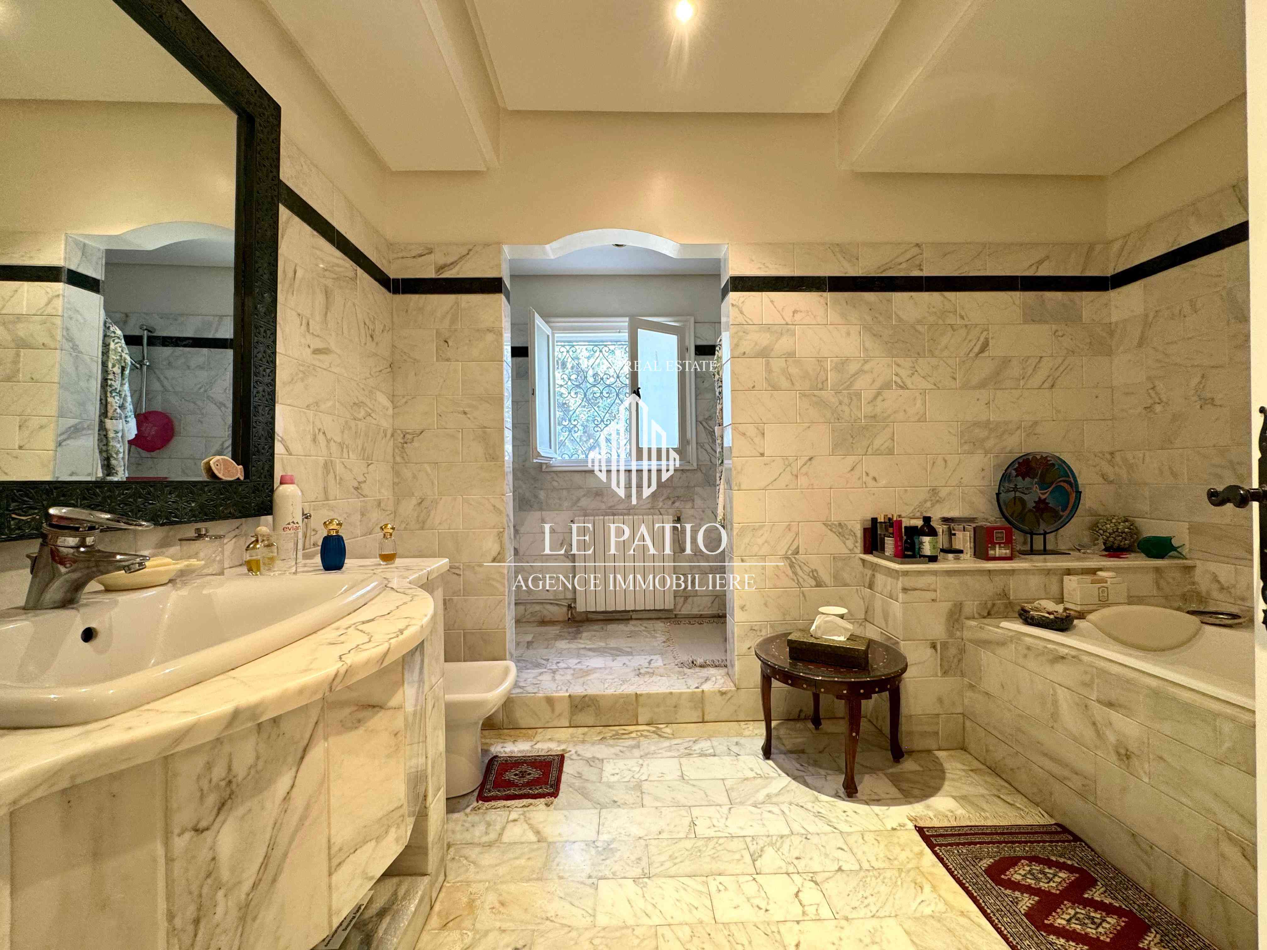 La Marsa Cite Bhar Lazreg Location Maisons Villa plain pied s3 a la marsa