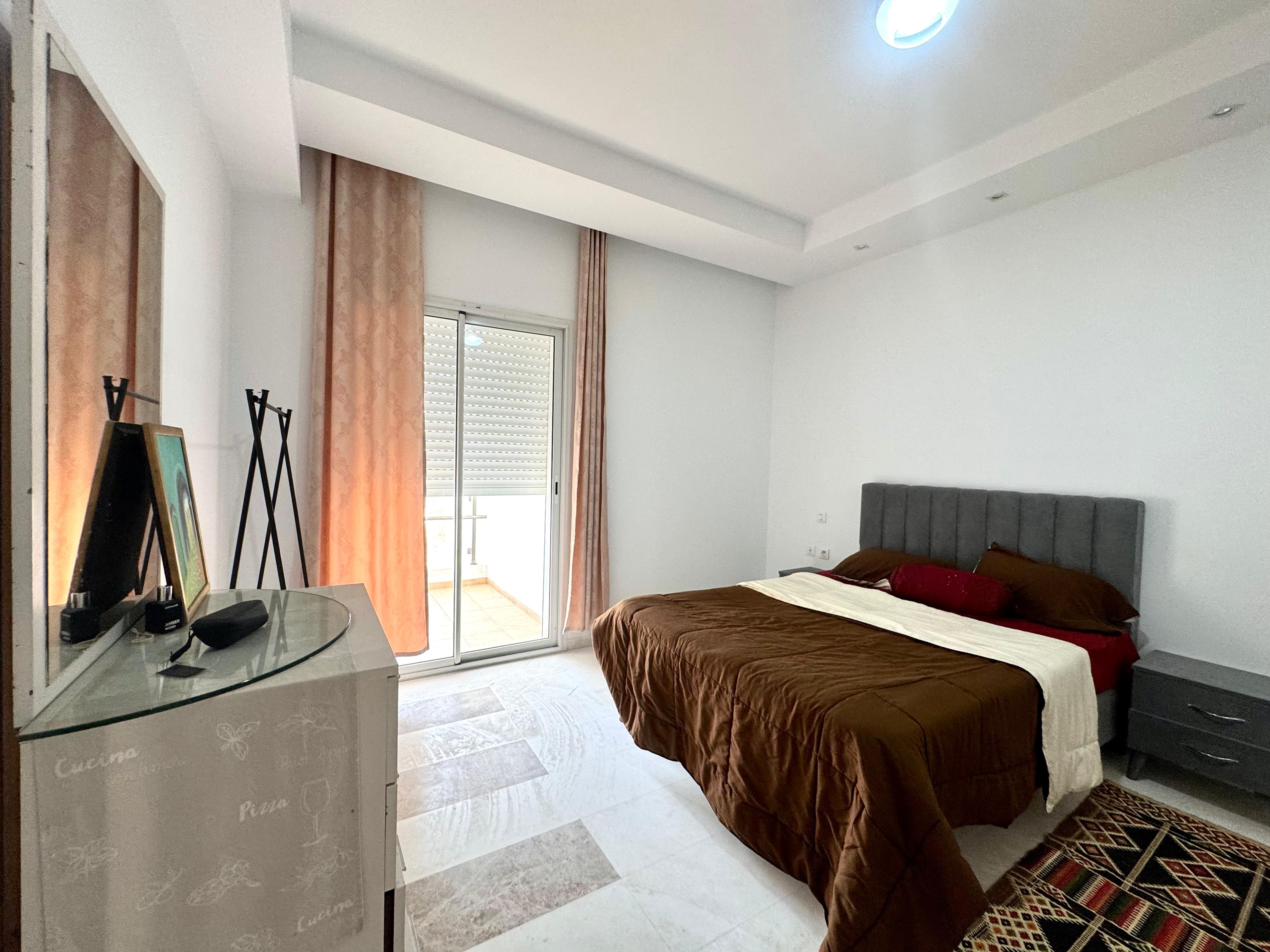 Ain Zaghouan&nbsp;Jardins de Carthage&nbsp;Location&nbsp;Appart. 3 pi�ces&nbsp;S2 meuble �u jardin de carthage