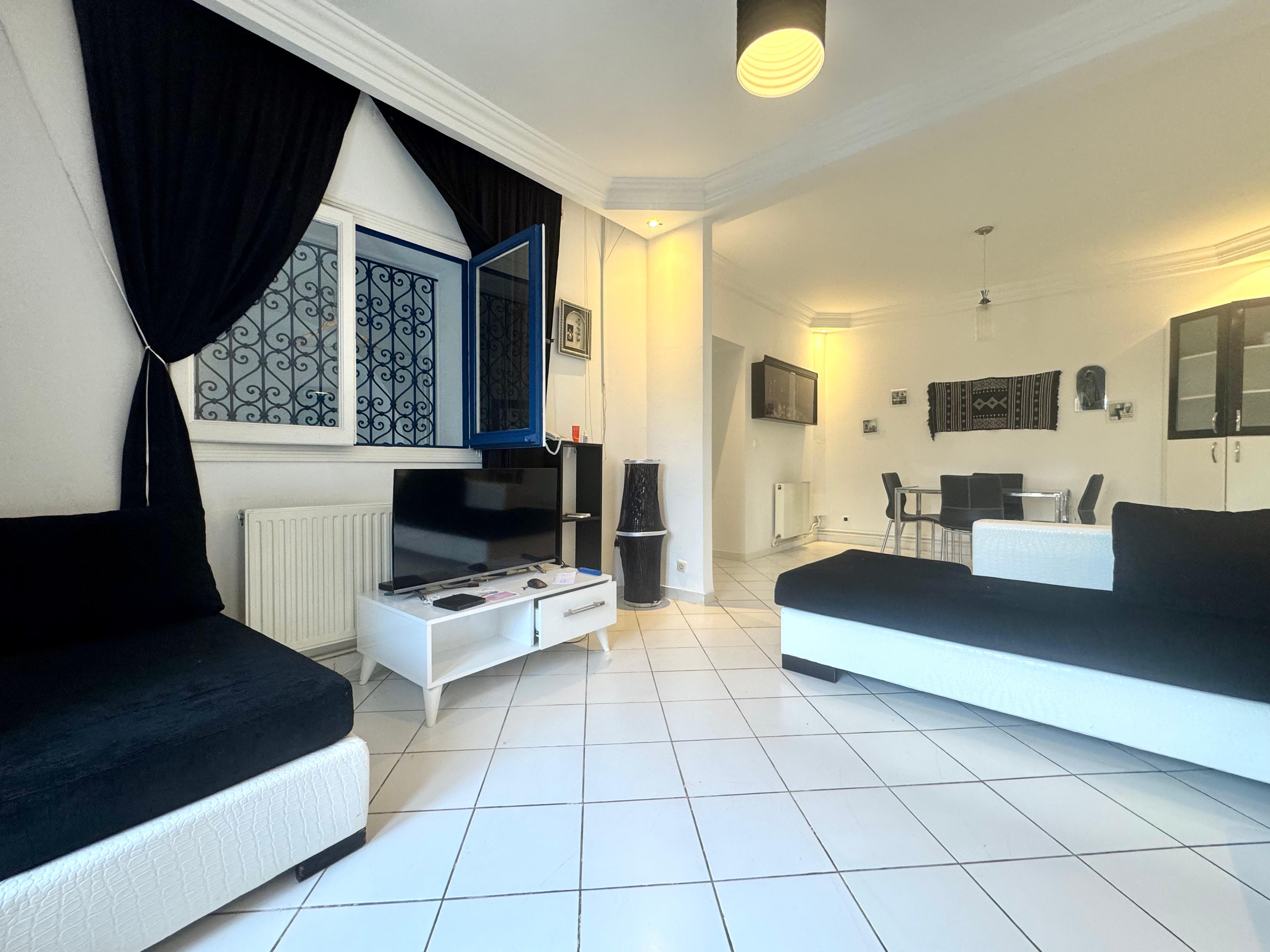 La Marsa&nbsp;Gammart&nbsp;Location&nbsp;Appart. 2 pi�ces&nbsp;S1 meuble � gammarth