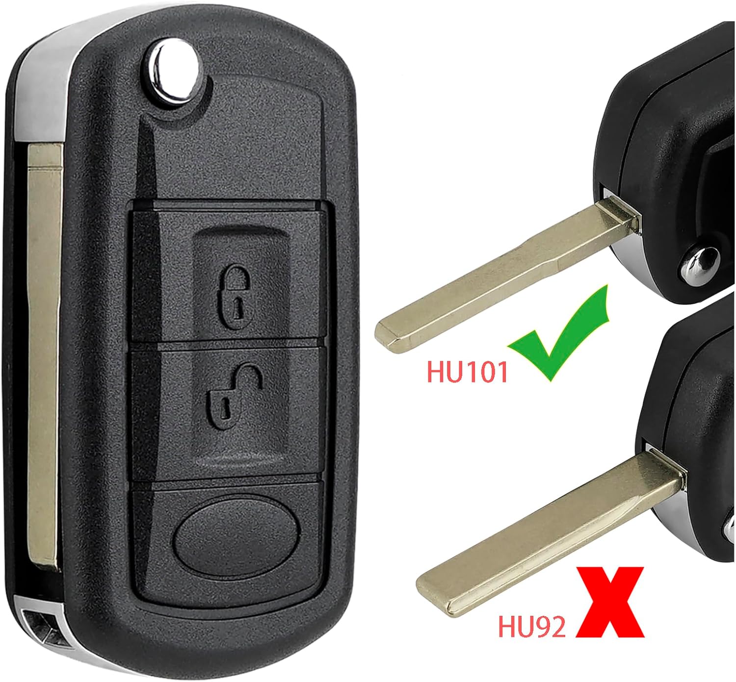 El Menzah El Menzah 9 Accessoires et Entretien Scurit et Signalisation Coque de cl  rabat 3 boutons pour land rover