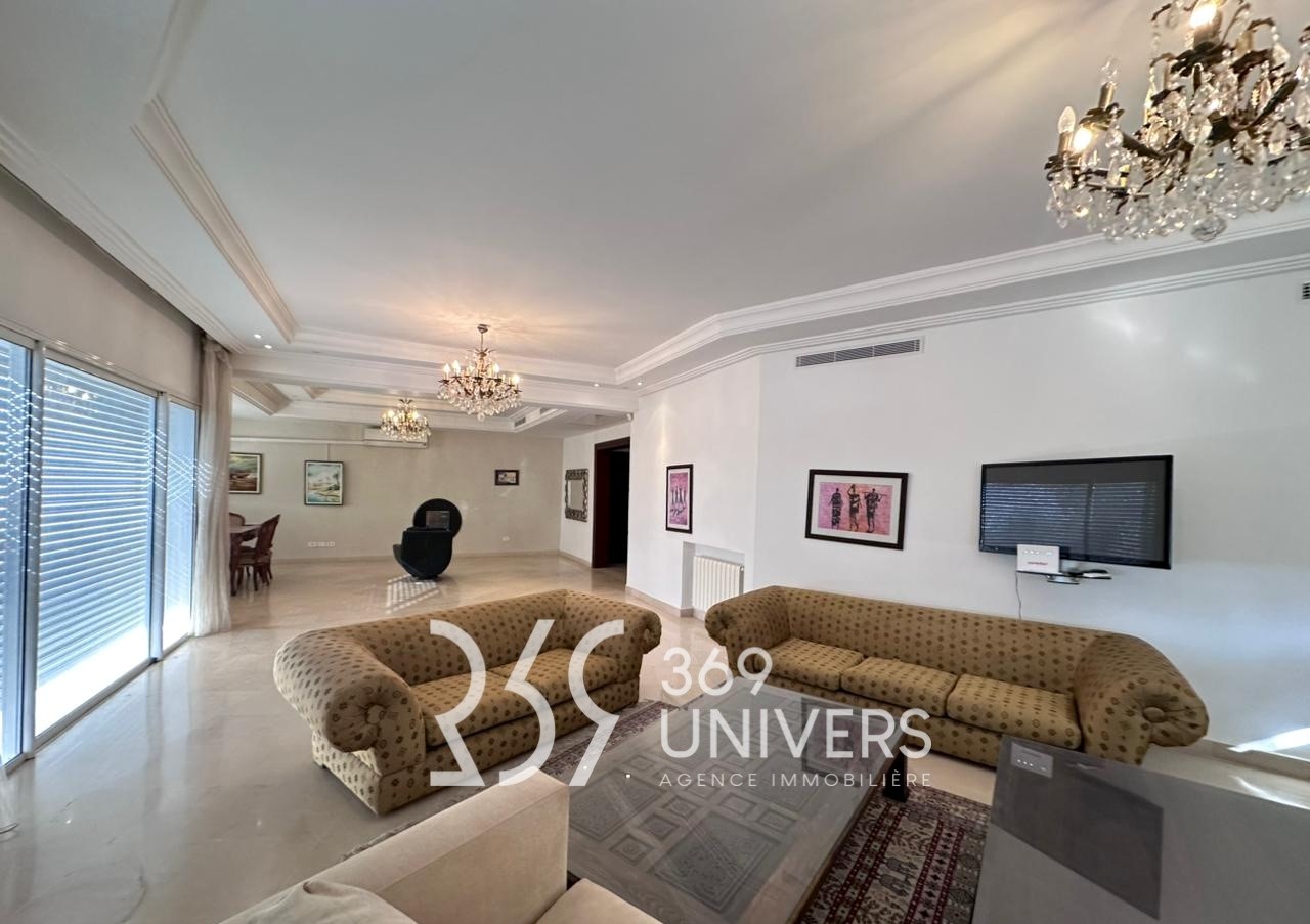 La Marsa&nbsp;Gammart&nbsp;Location&nbsp;Maisons&nbsp;Villa avec vue d�gag�e � gammarth