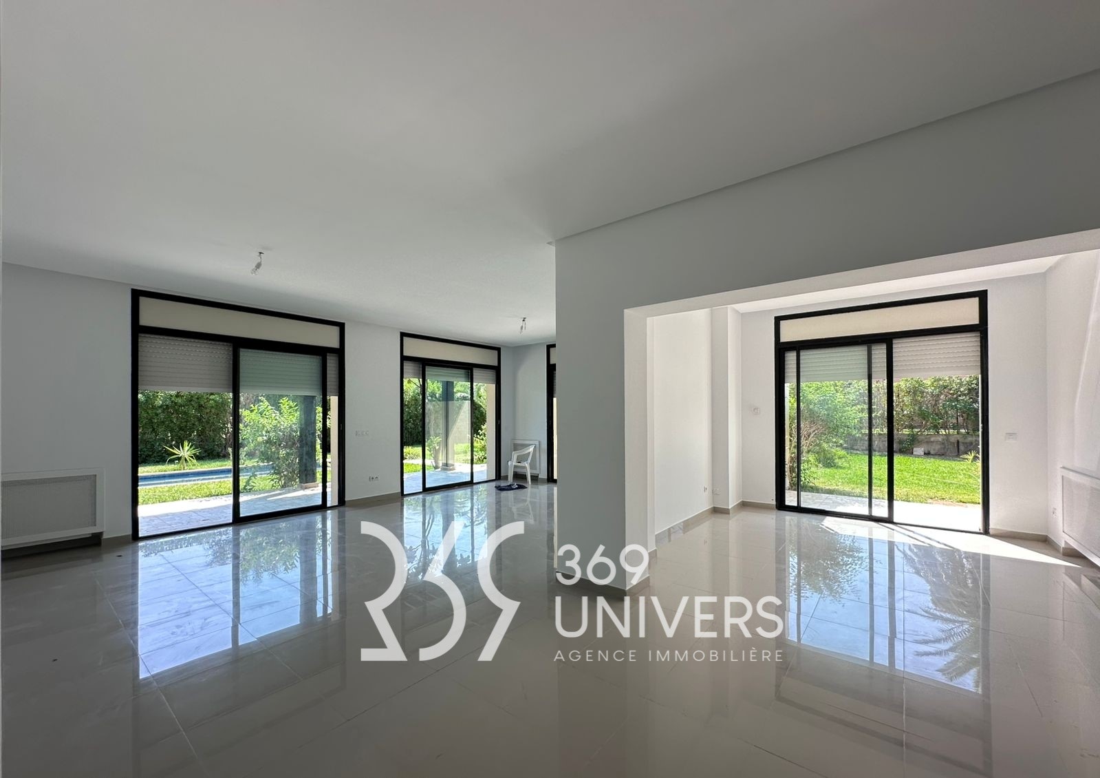 La Marsa&nbsp;Gammart&nbsp;Location&nbsp;Maisons&nbsp;Villa plain pied avec piscine � gammarth