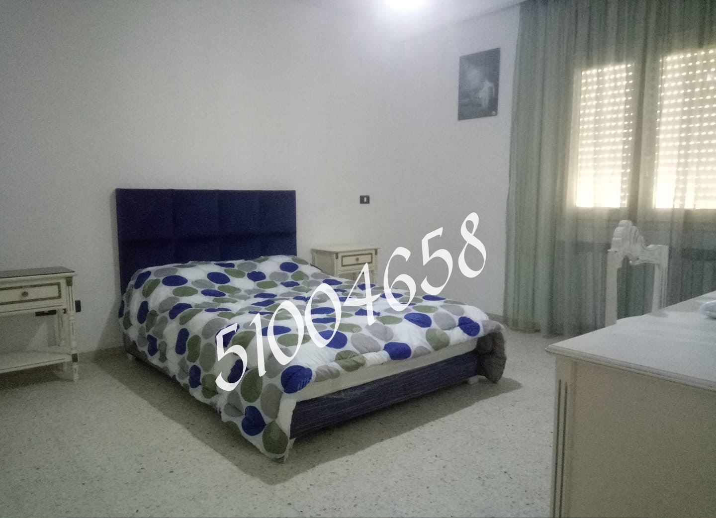 La Marsa El Aouina Location Appart. 2 pices S plus 2 meuble a cite wahat aouina