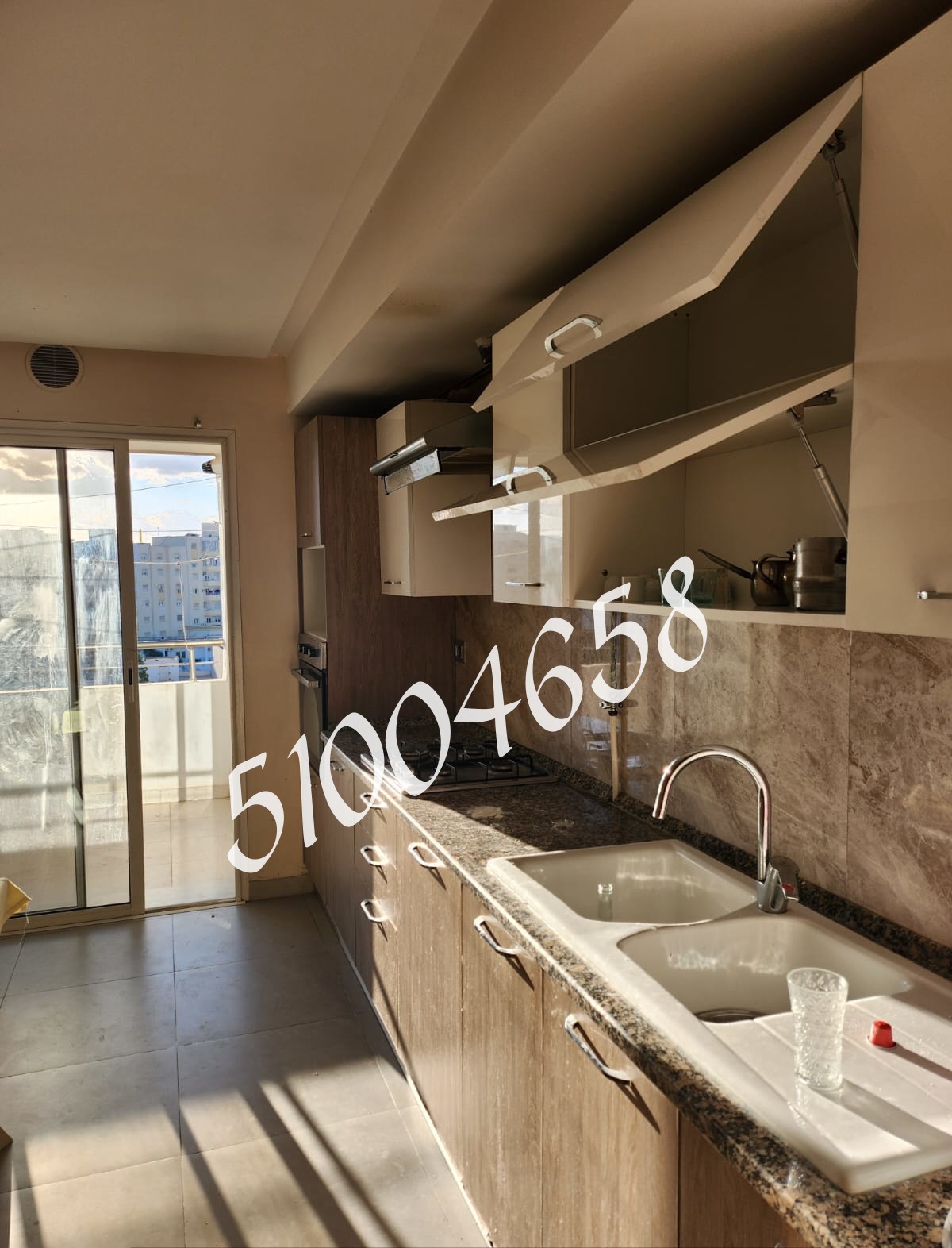 La Marsa&nbsp;El Aouina&nbsp;Location&nbsp;Appart. 2 pi�ces&nbsp;S plus 2 meuble cite wahat aouina