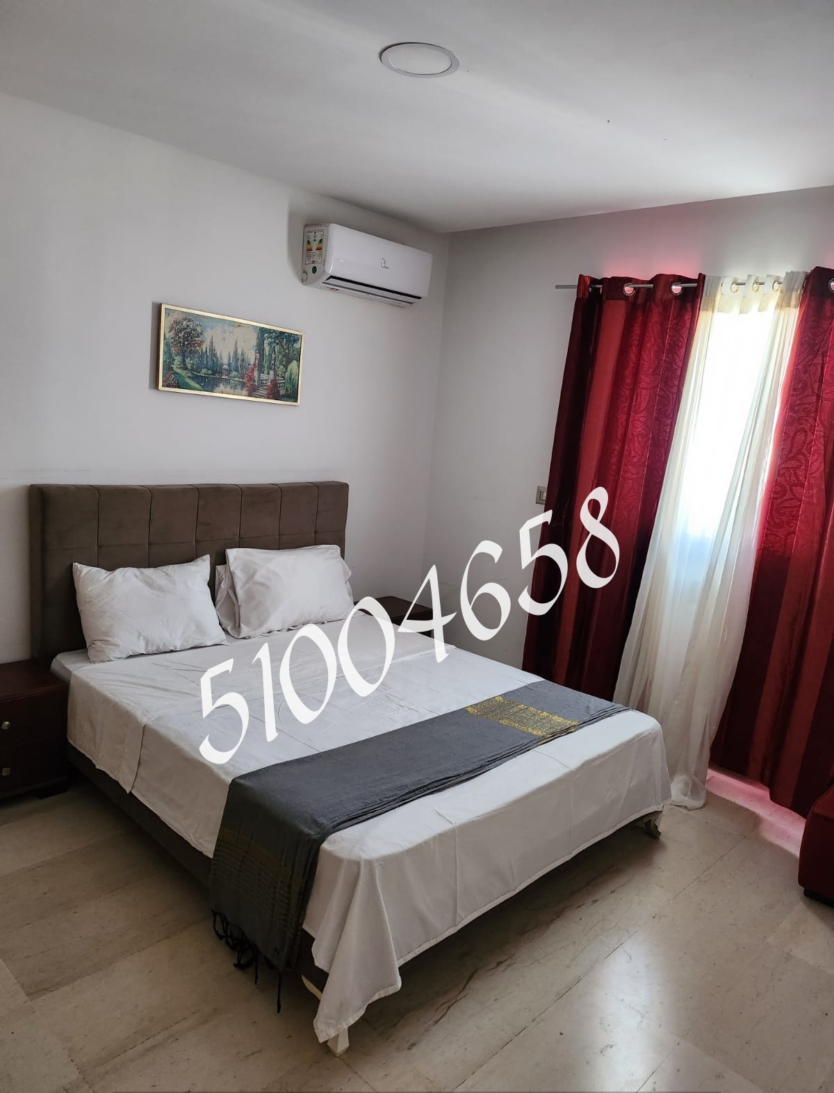 La Marsa&nbsp;El Aouina&nbsp;Location&nbsp;Appart. 2 pi�ces&nbsp;S plus 2 meuble cite wahat aouina