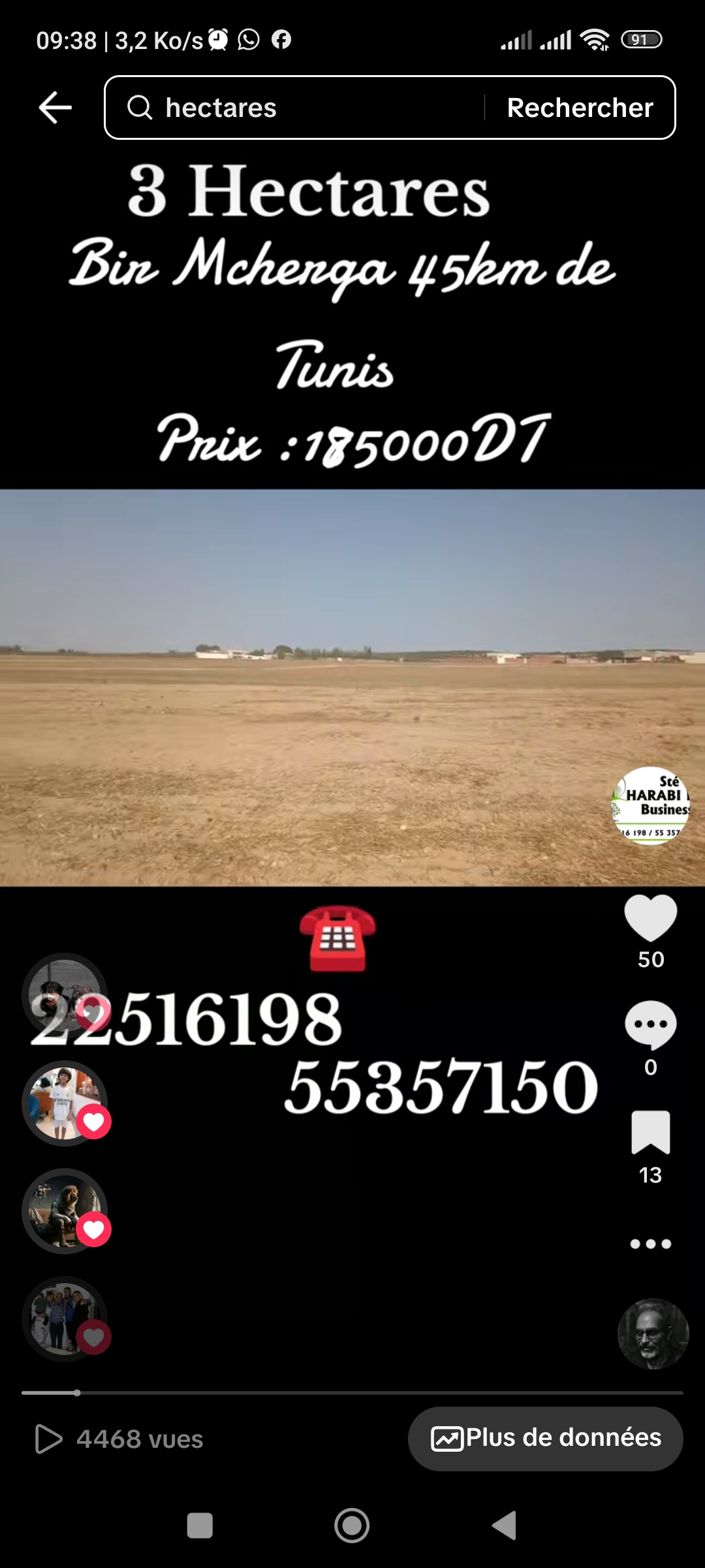 Terrain Terrain agricole