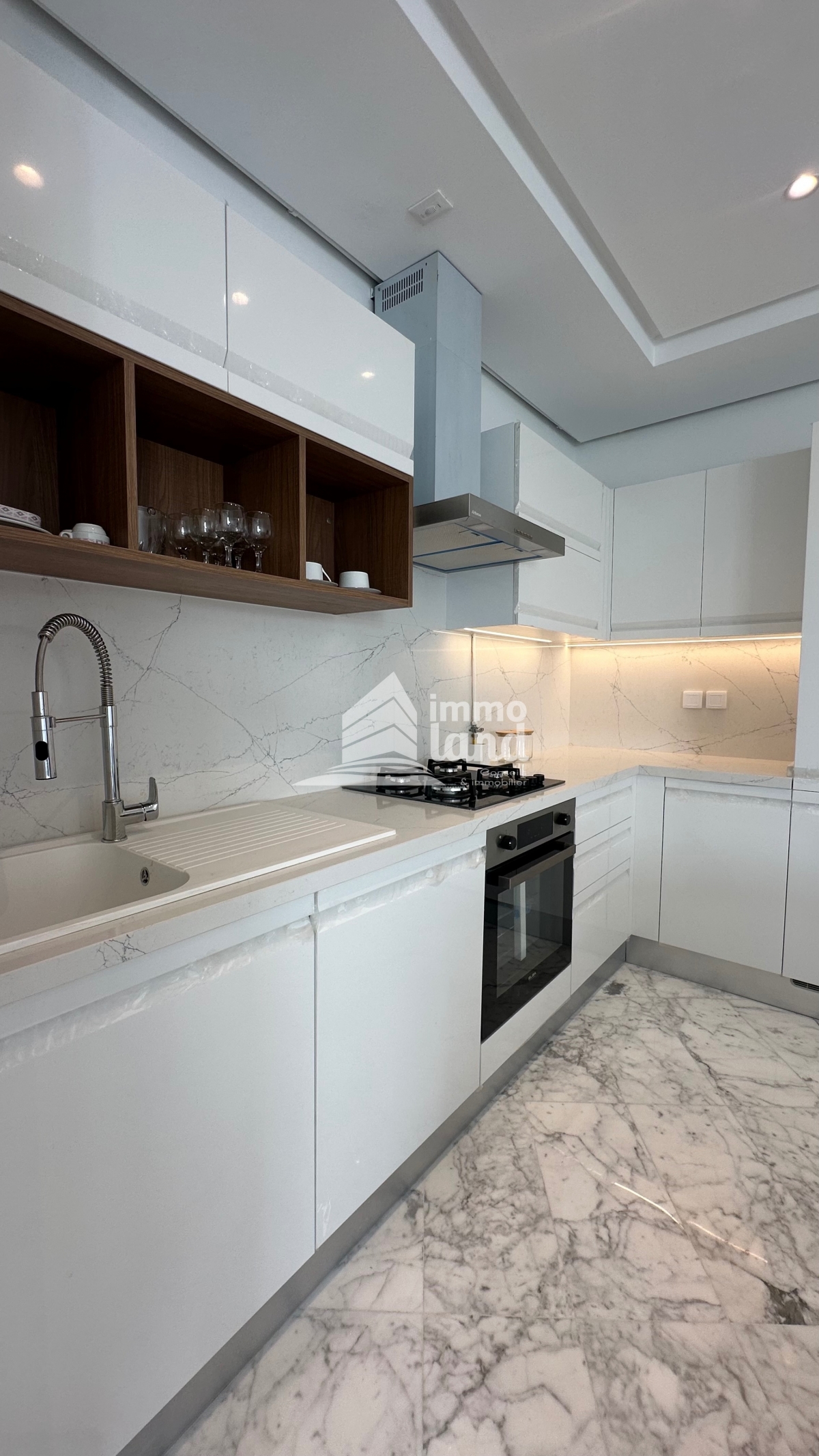 La Marsa Cite Borj El Kouki Location Appart. 2 pices Appartement s1 jamais habit  la marsa