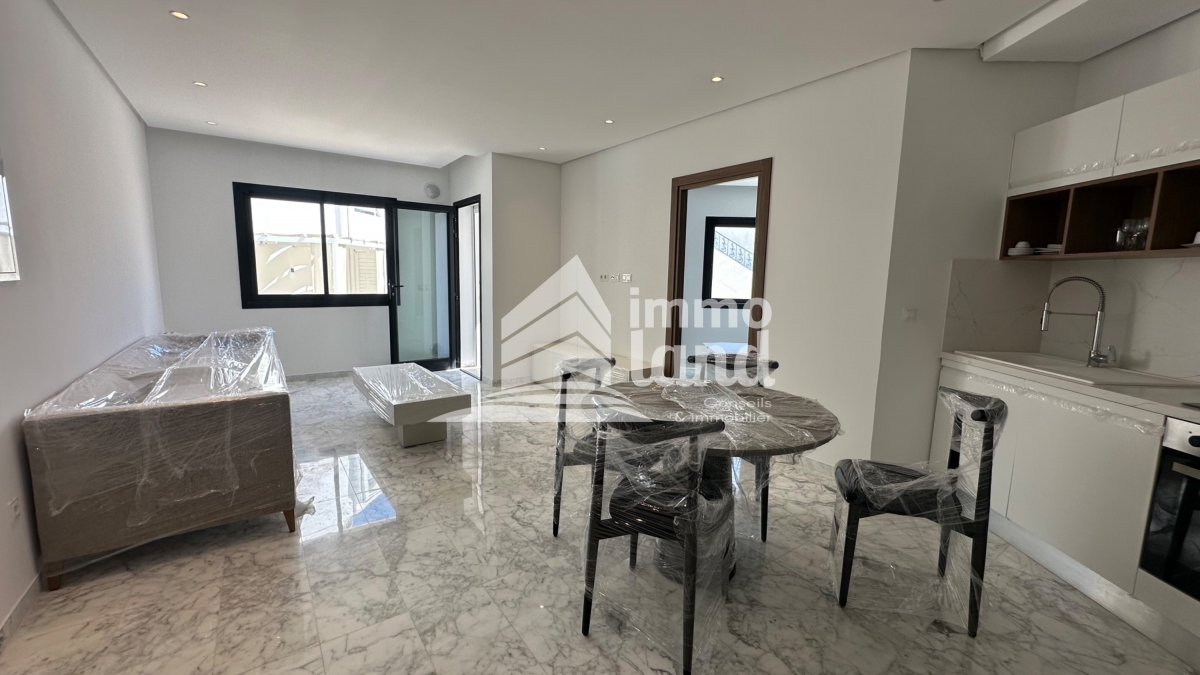 La Marsa Cite Borj El Kouki Location Appart. 2 pices Appartement s1 jamais habit  la marsa