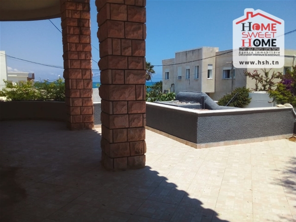 La Marsa&nbsp;Marsa Ennassim&nbsp;Location&nbsp;Appart. 2 pi�ces&nbsp;Etage emmeline � la marsa corniche
