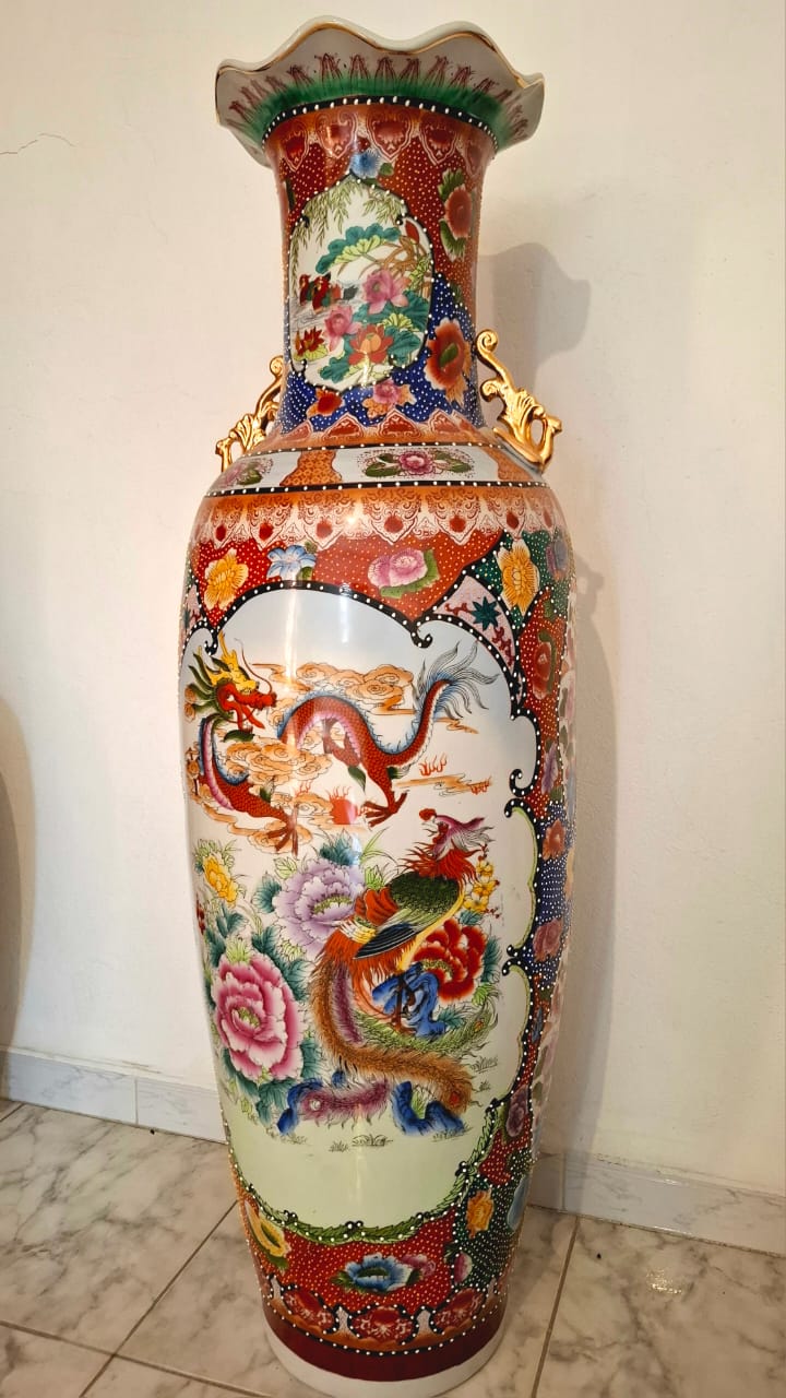 Ezzouhour (Tunis) Cite Ezzouhour Objets de dcoration Vases Lot 5 vases dcoratifs style chinois et classique