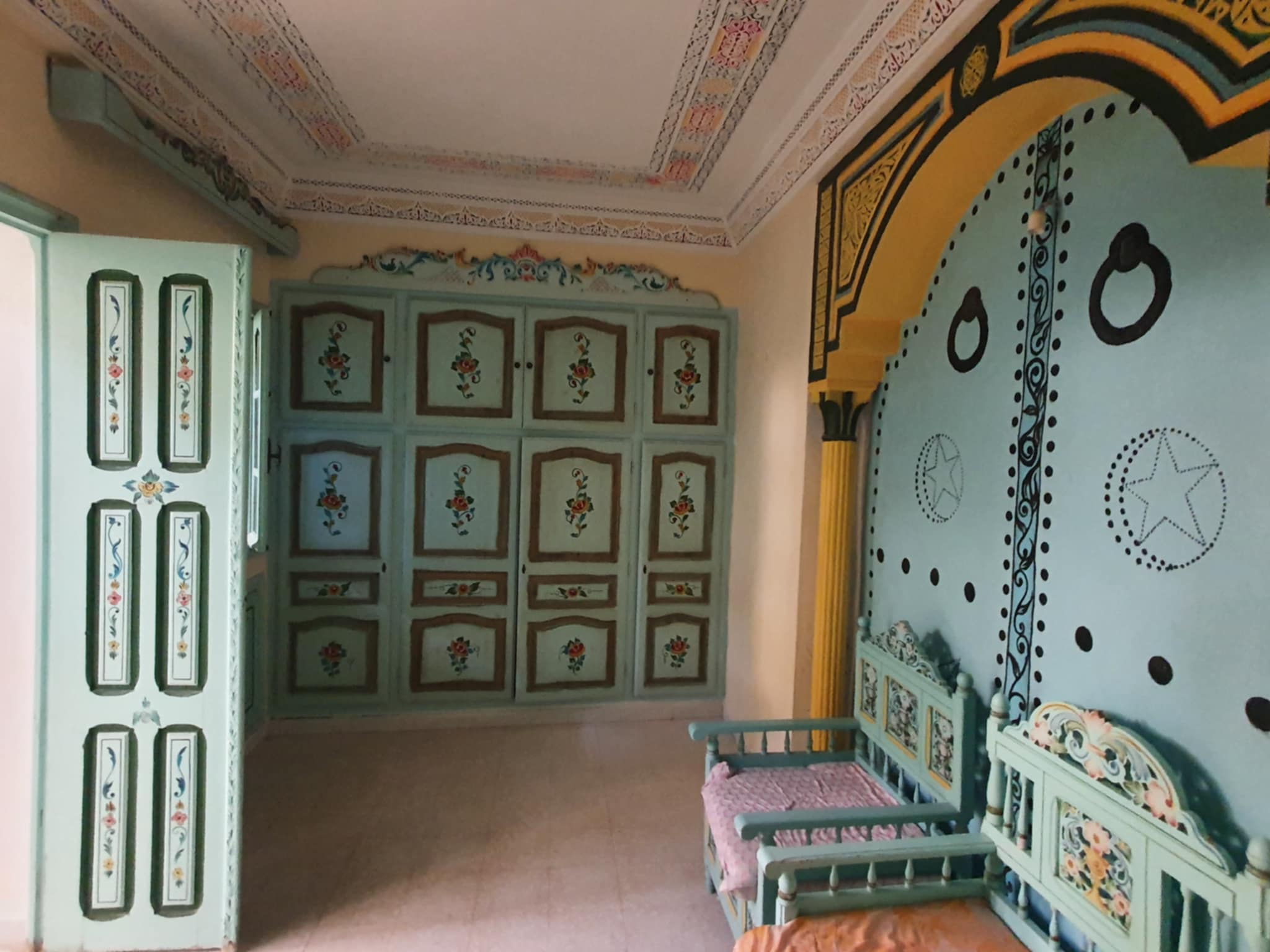 Menzel Temime Menzel Temime Vente Appart. 4 pices Une maison de style arabesque  menzel temime