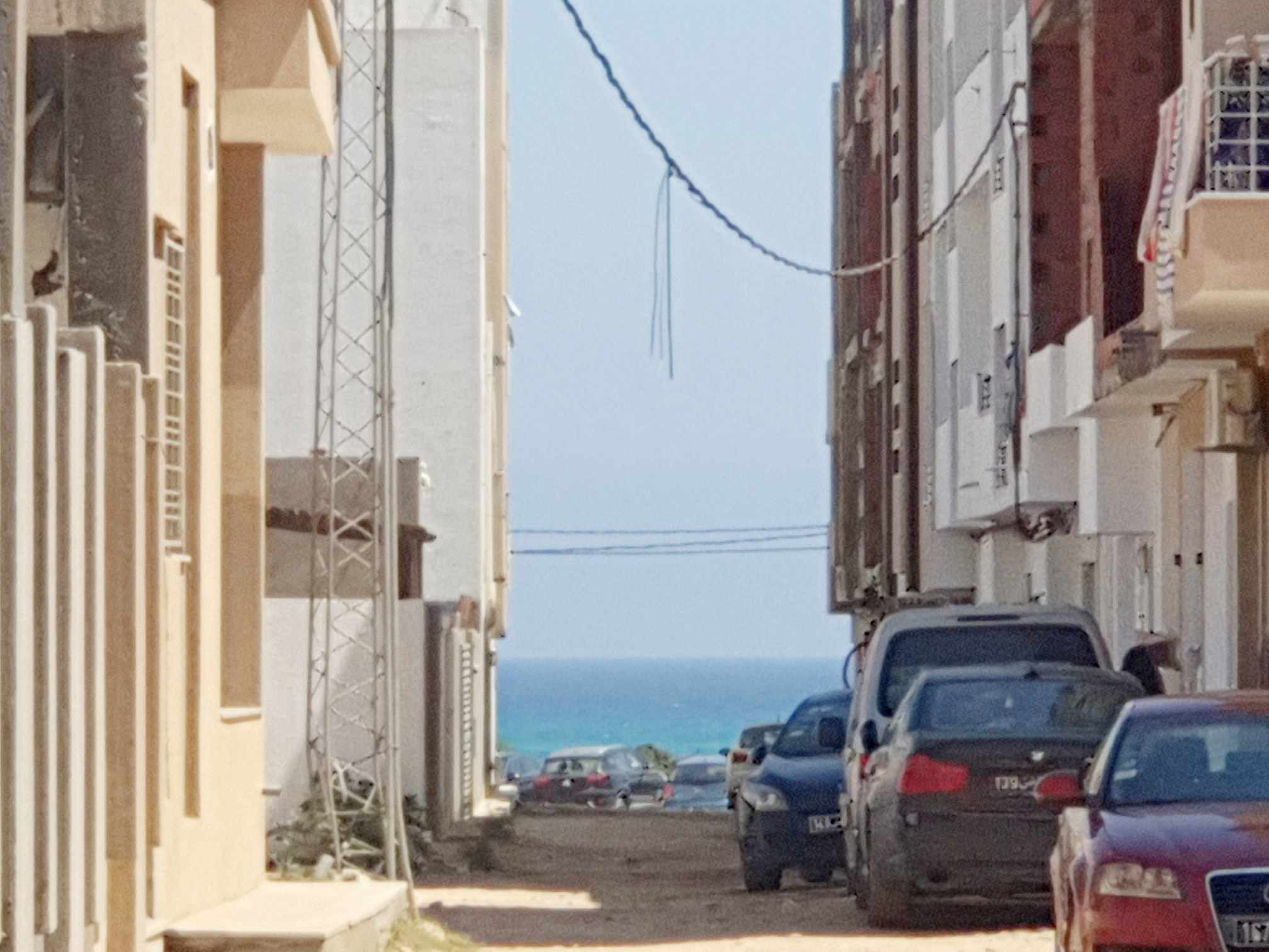 Hammam El Ghezaz Ezzahra Terrain Terrain nu Terrain double faade  ezzahra kelibia