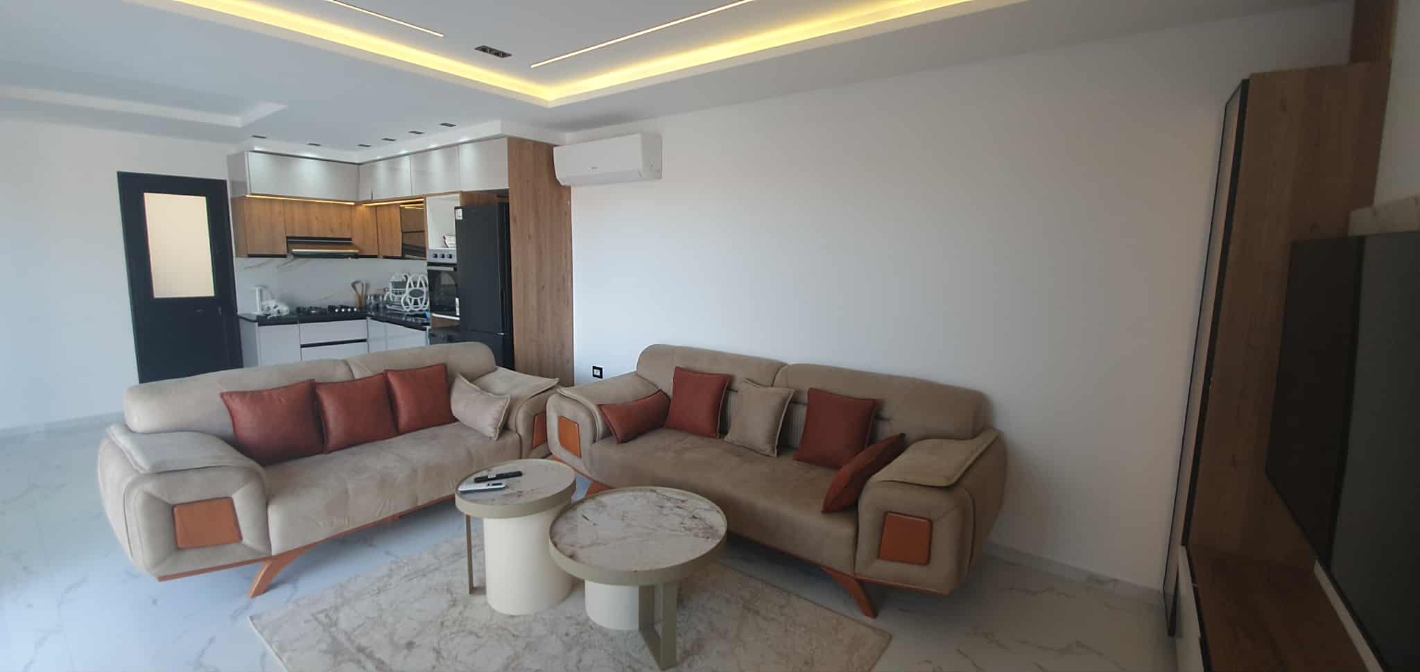 Hammam El Ghezaz Hammam El Ghezaz Vente Appart. 3 pices Duplex meubl situ  dar allouch hammam el ghzez