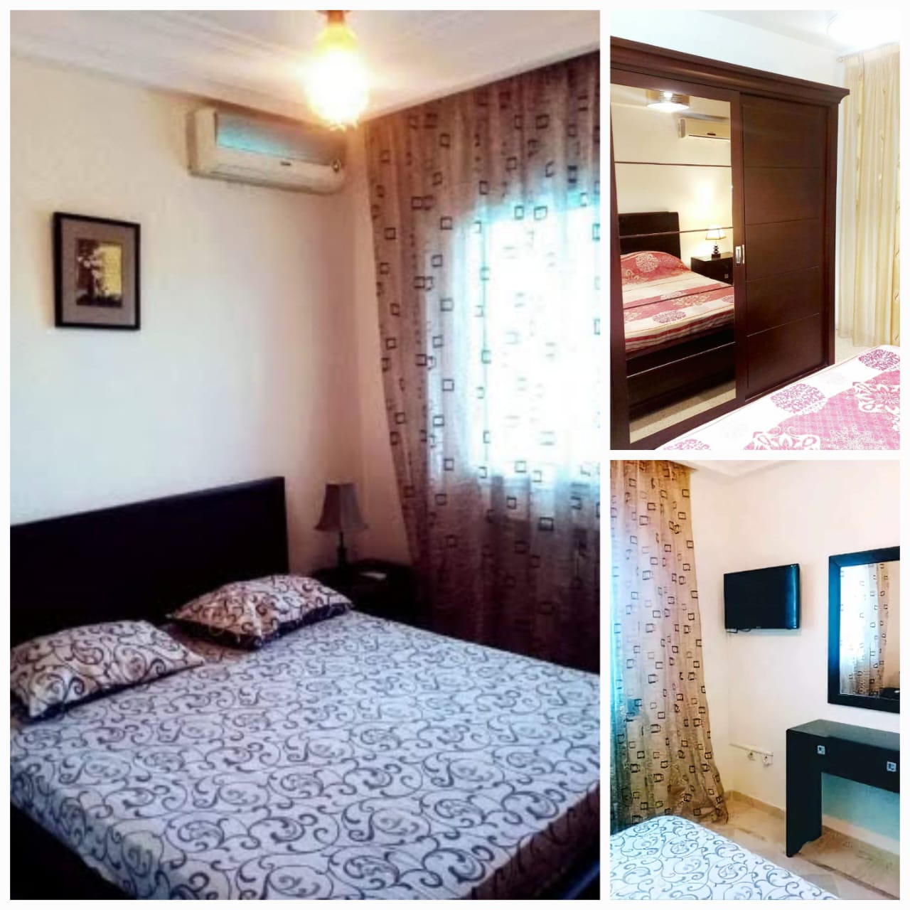 Ariana Ville Cite Ennasr 2 Location Appart. 2 pices S1meubl excellent pour tranger