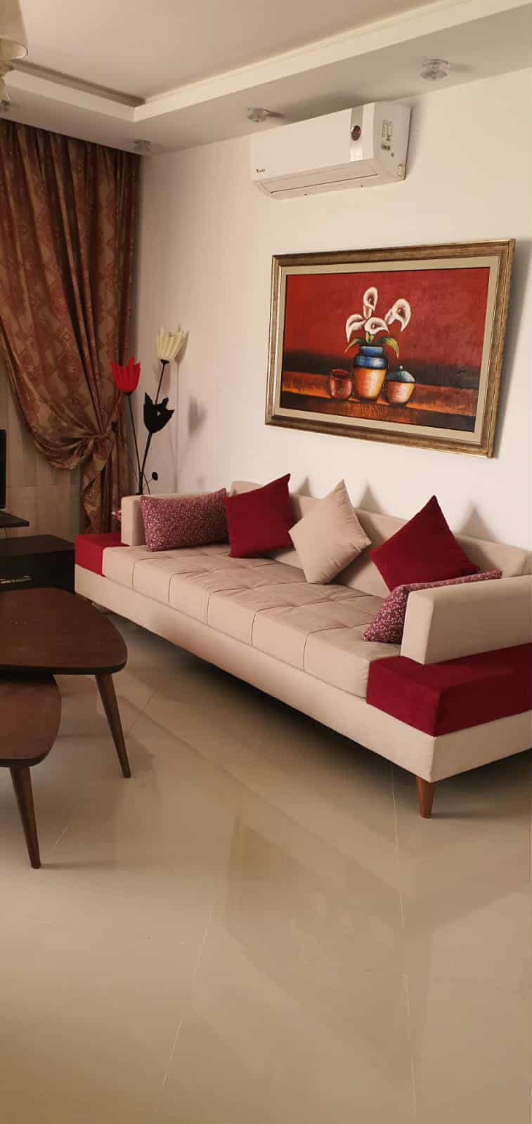 Bizerte Nord&nbsp;Bizerte&nbsp;Location&nbsp;Appart. 2 pi�ces&nbsp;Appartement richement meubl�  � corniche bizerte