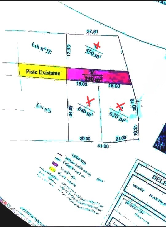 Akouda Chatt Meriem Terrain Terrain agricole Des terrains 550m et 620m et 640m  rmila