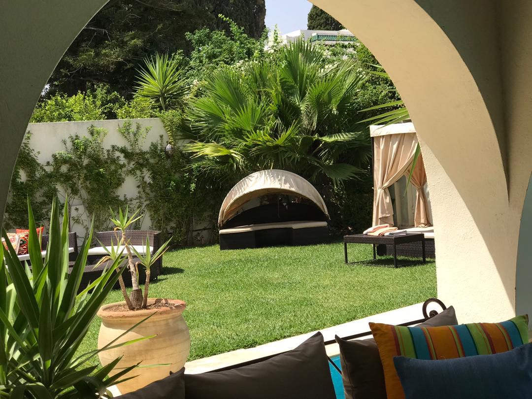 El Menzah El Menzah 4 Location Maisons Villa avec un grand jardin et une piscine