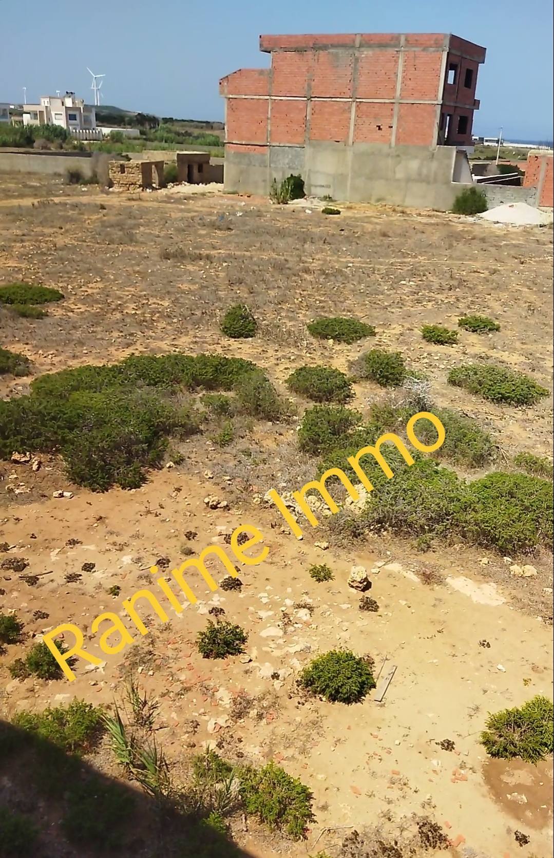 El Haouaria Cite Touristique Terrain Terrain nu Terrain de 630m2 de vue dgage  la mer