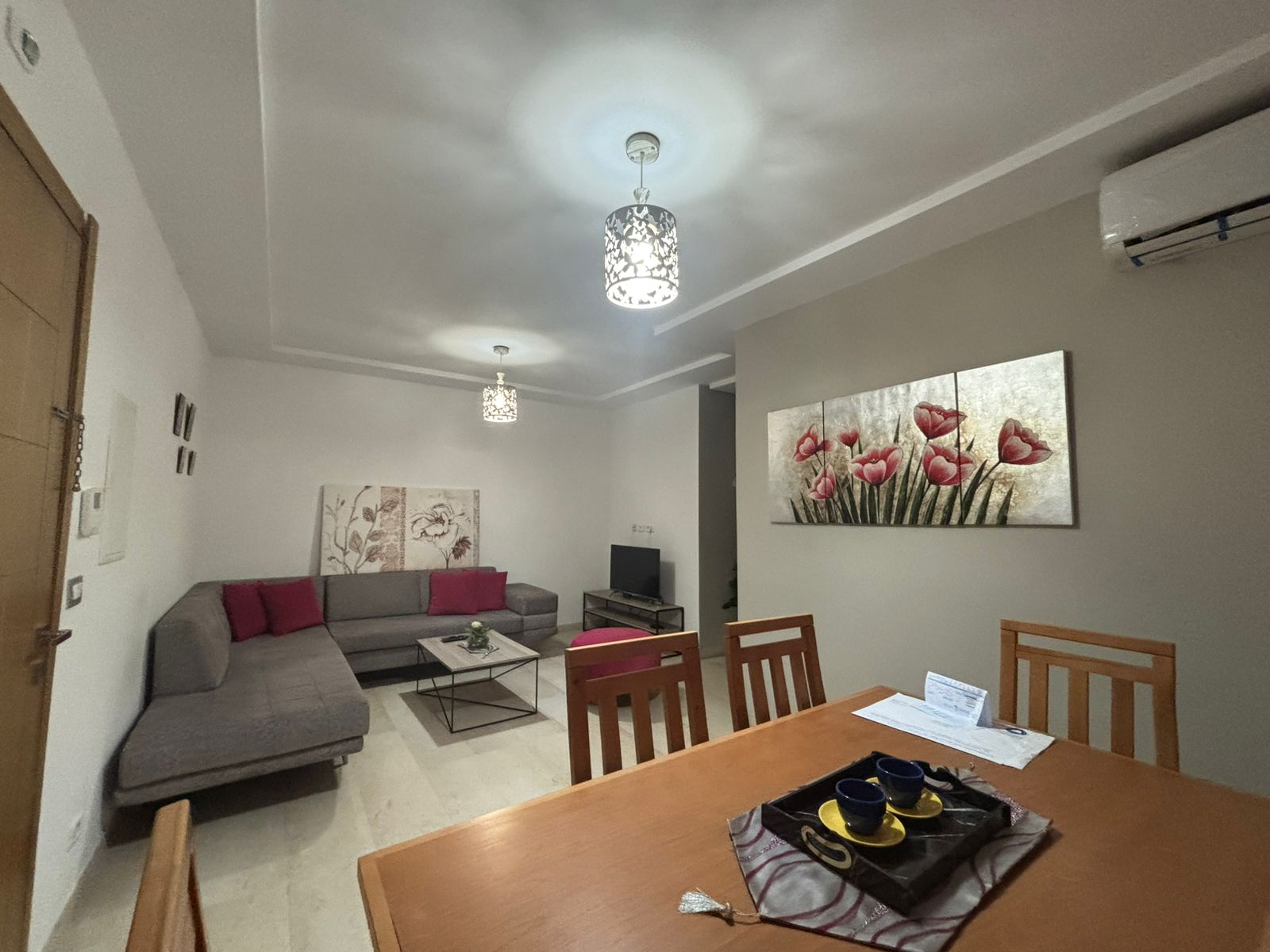 La Soukra&nbsp;Chotrana 1&nbsp;Location&nbsp;Appart. 2 pi�ces&nbsp;Appartement s1 meubl� de 70m2 � la soukra park