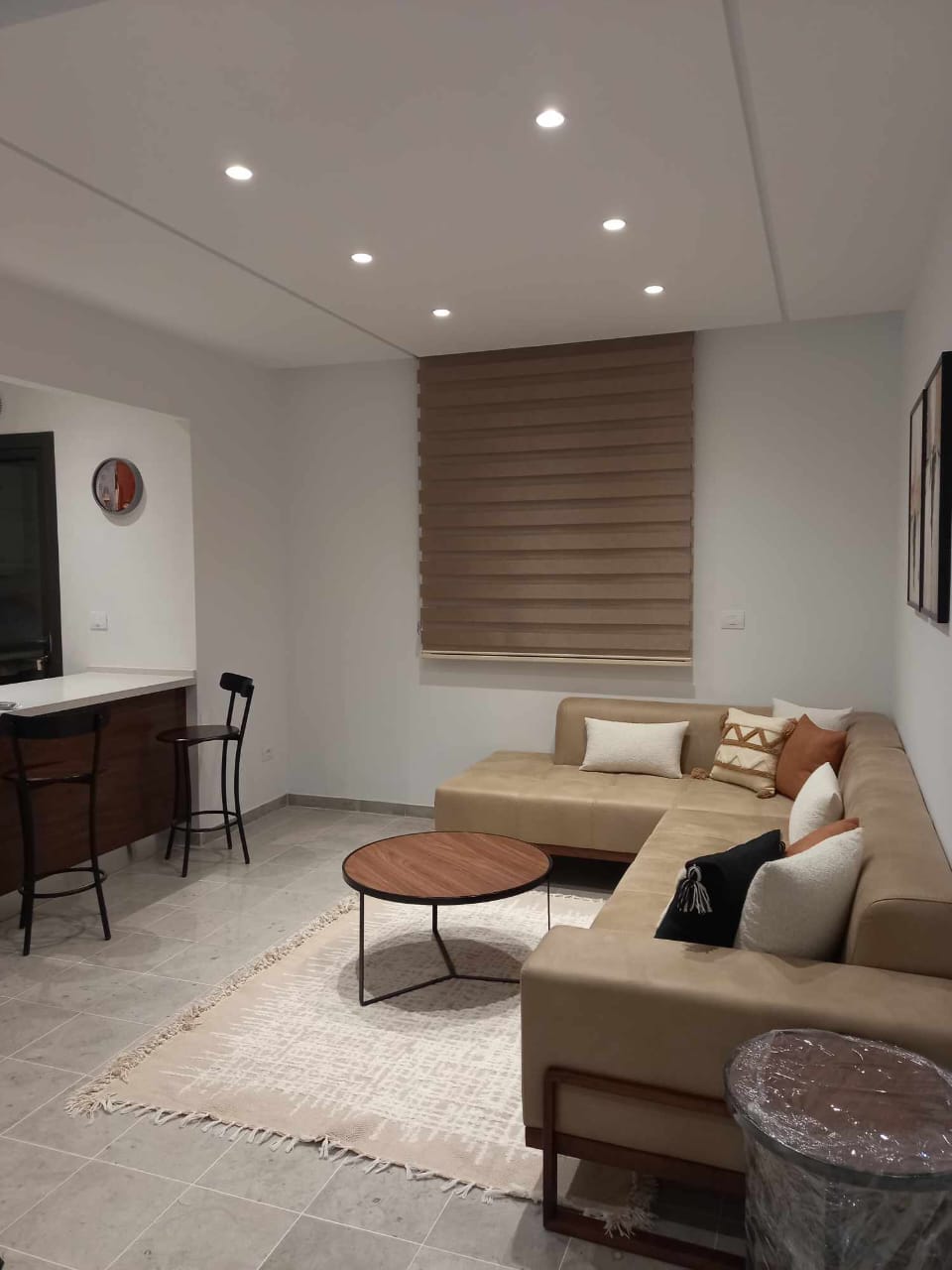 Ain Zaghouan&nbsp;Jardins de Carthage&nbsp;Location&nbsp;Appart. 2 pi�ces&nbsp;Bel appart s1 meubl�  au jardins de carthage