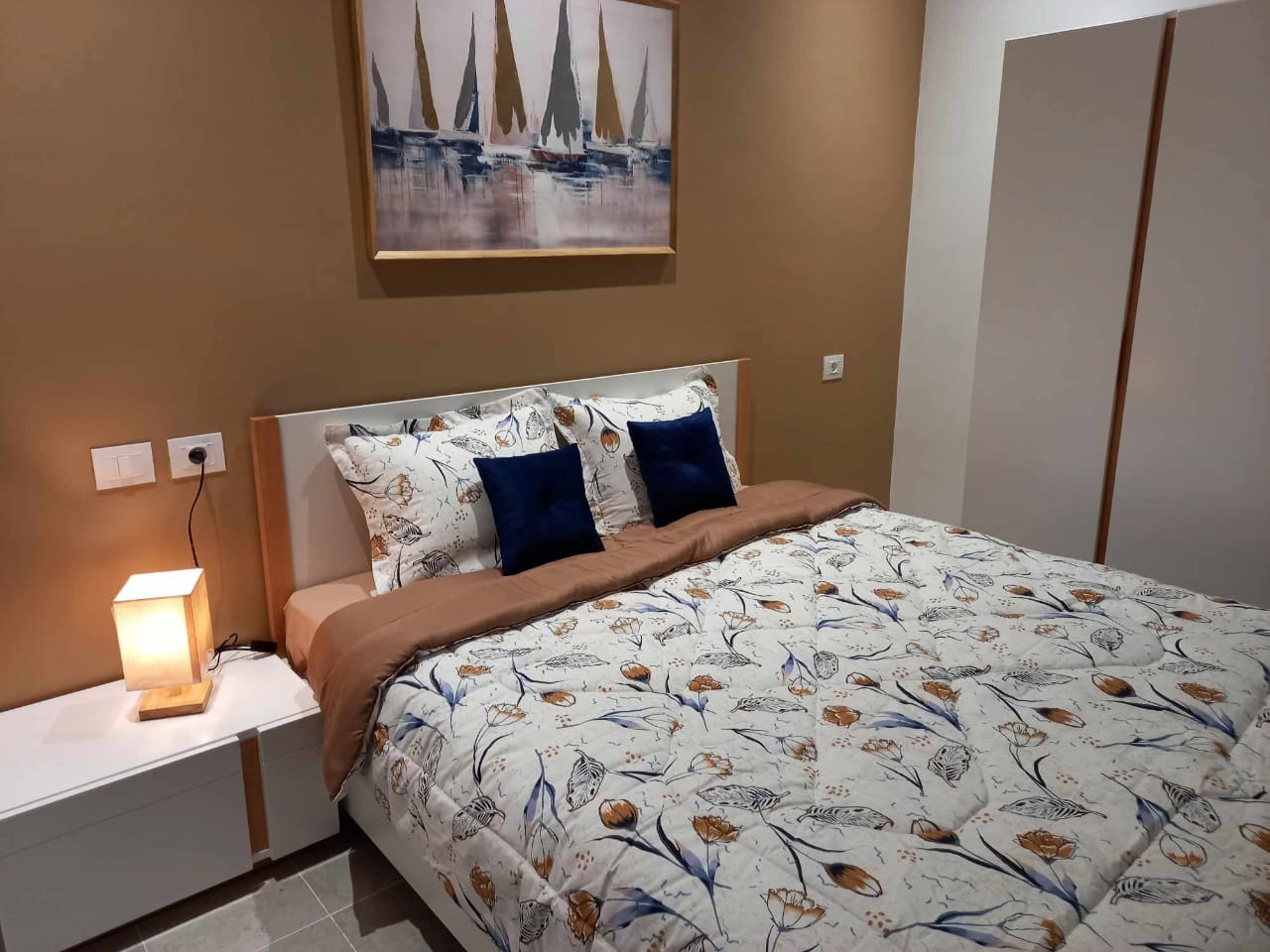 Ain Zaghouan&nbsp;Jardins de Carthage&nbsp;Location&nbsp;Appart. 2 pi�ces&nbsp;Bel appart s1 meubl�  au jardins de carthage